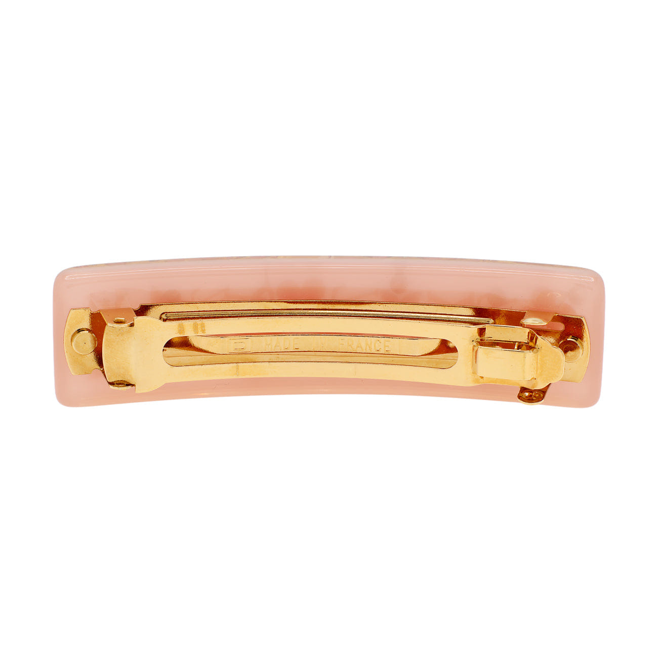 Louis Vuitton Pink Resin Inclusion Hair Clip