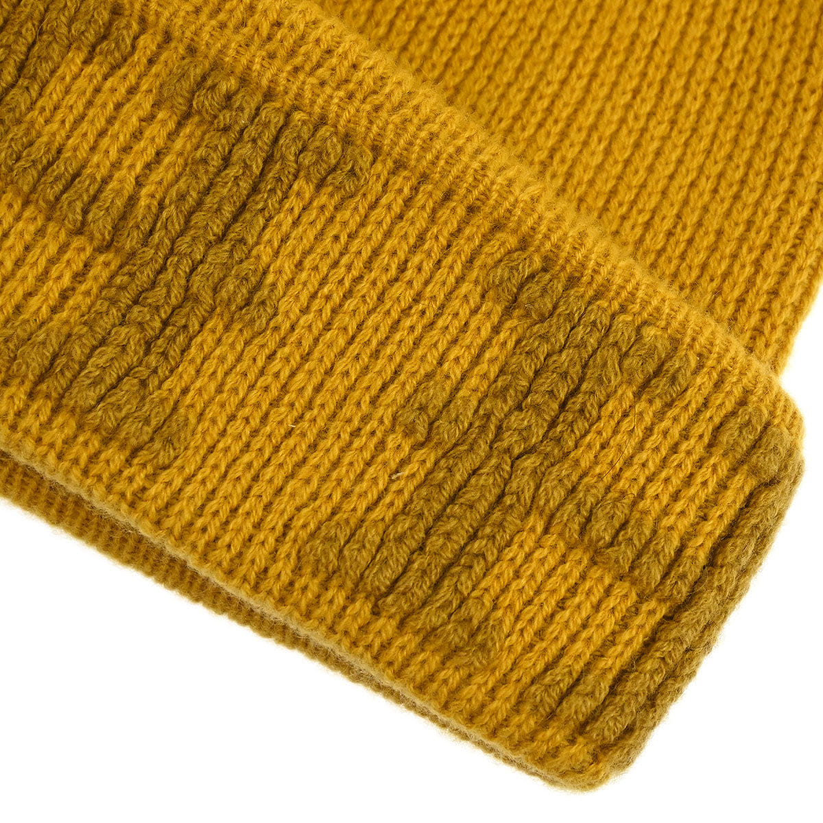 Hermes Jaune Hat Knit Cap #LA Small Good