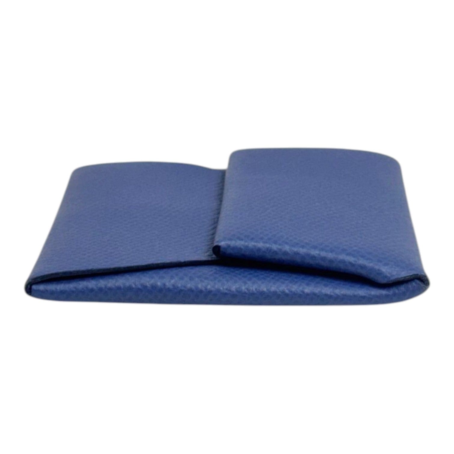 Hermes Blue Coin Purse Wallet
