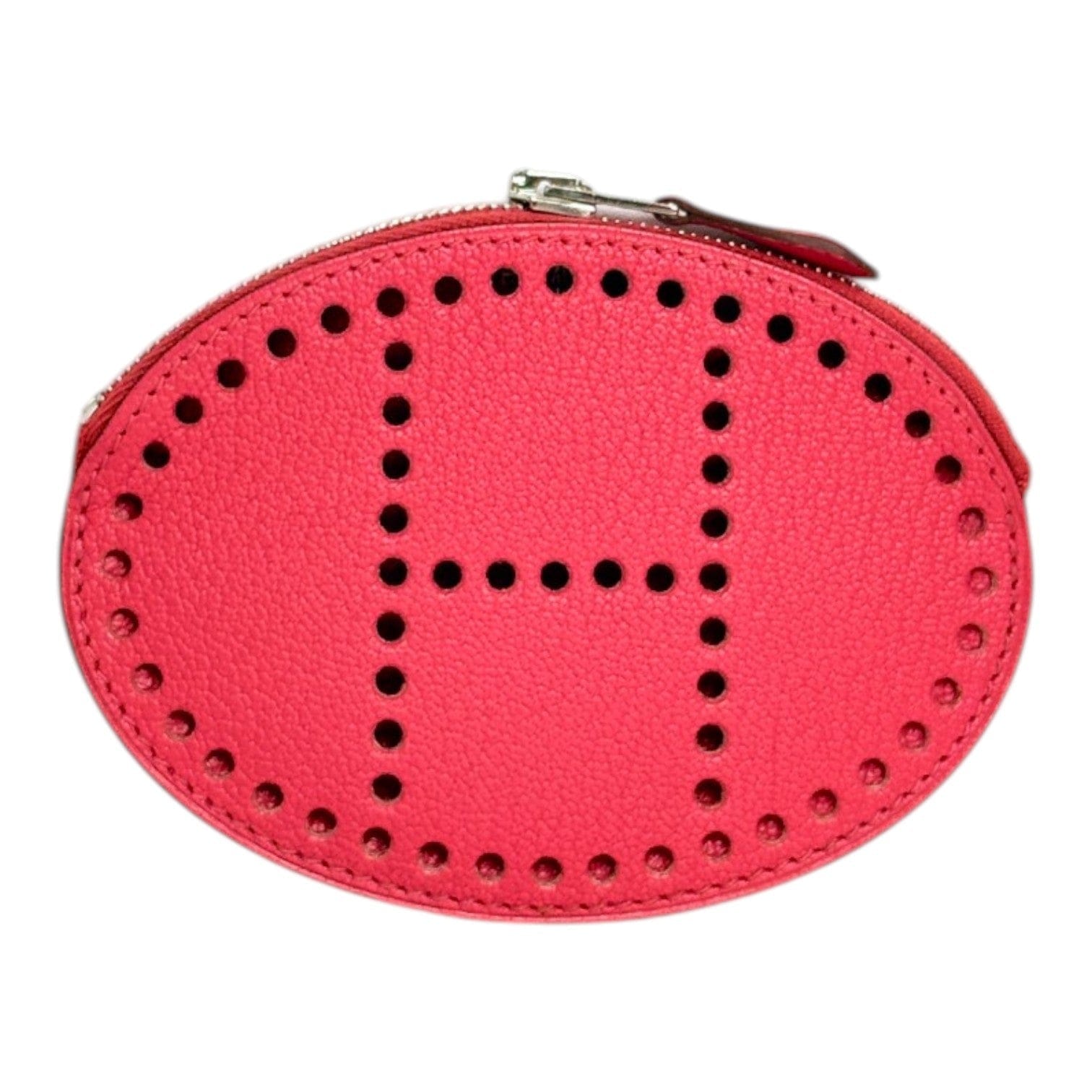 Hermes Pink Evelyne Leather Coin Purse