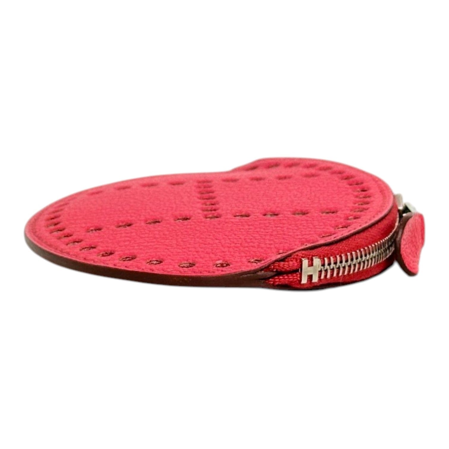 Hermes Pink Evelyne Leather Coin Purse