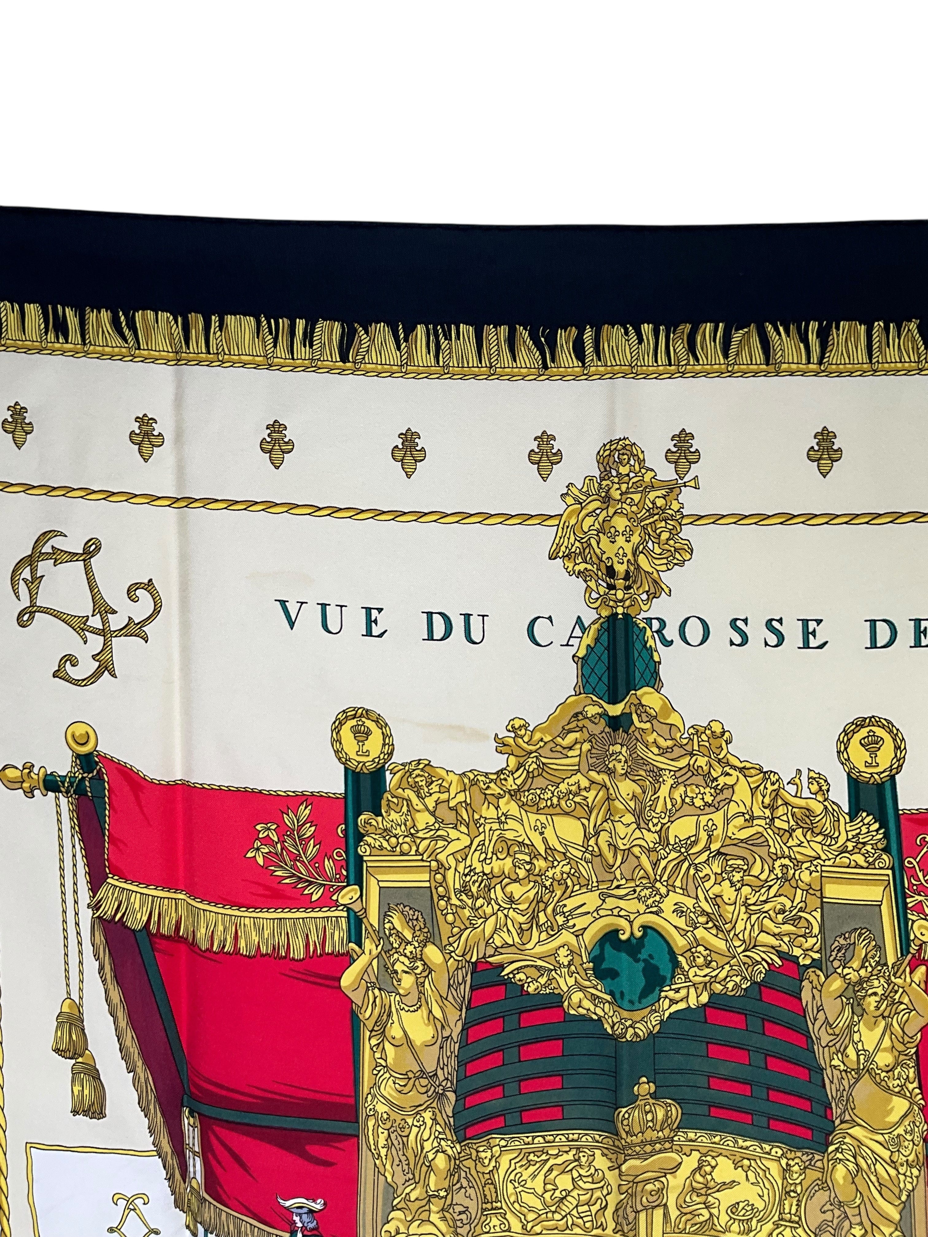 Hermes La Reale Silk Scarf 90