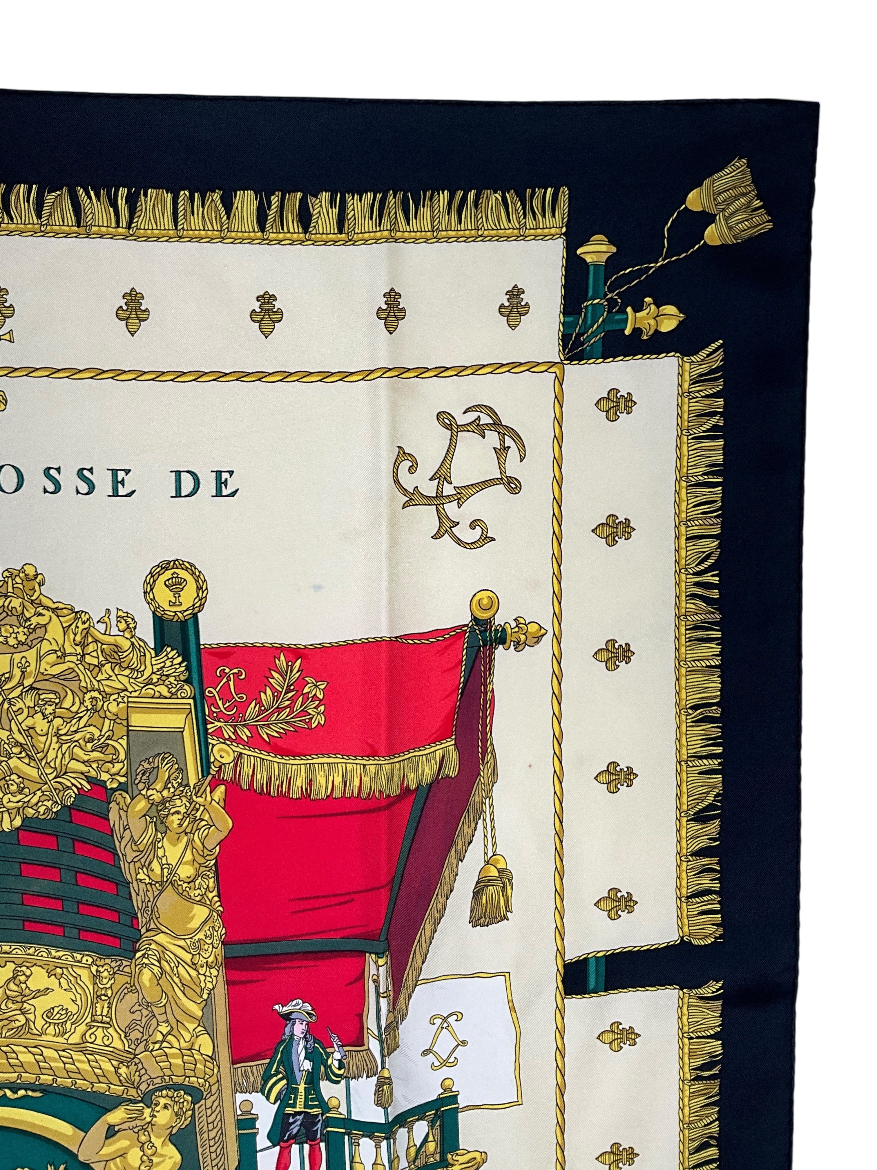 Hermes La Reale Silk Scarf 90