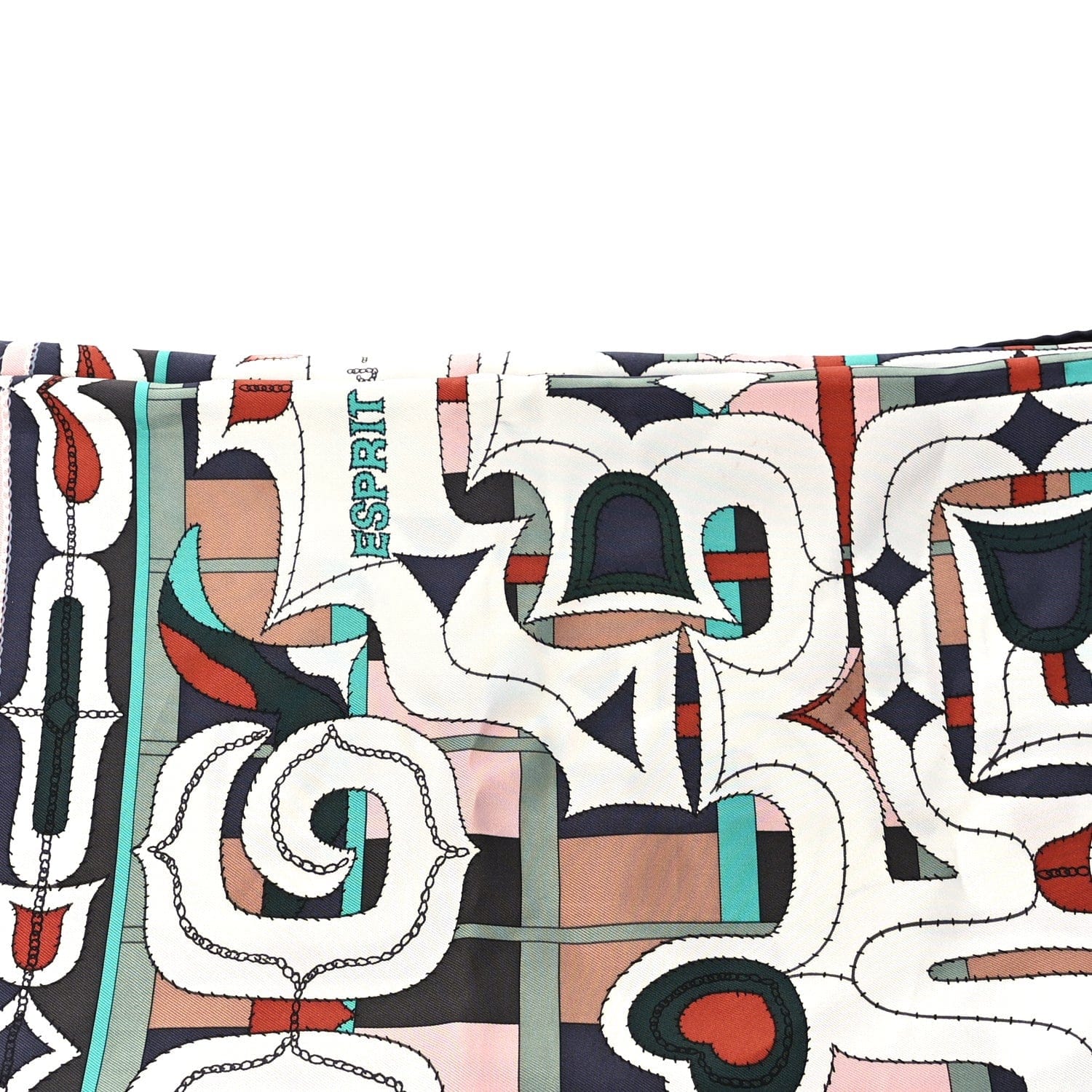 Hermes Silk Esprit Ainou Scarf 90 Multicolor