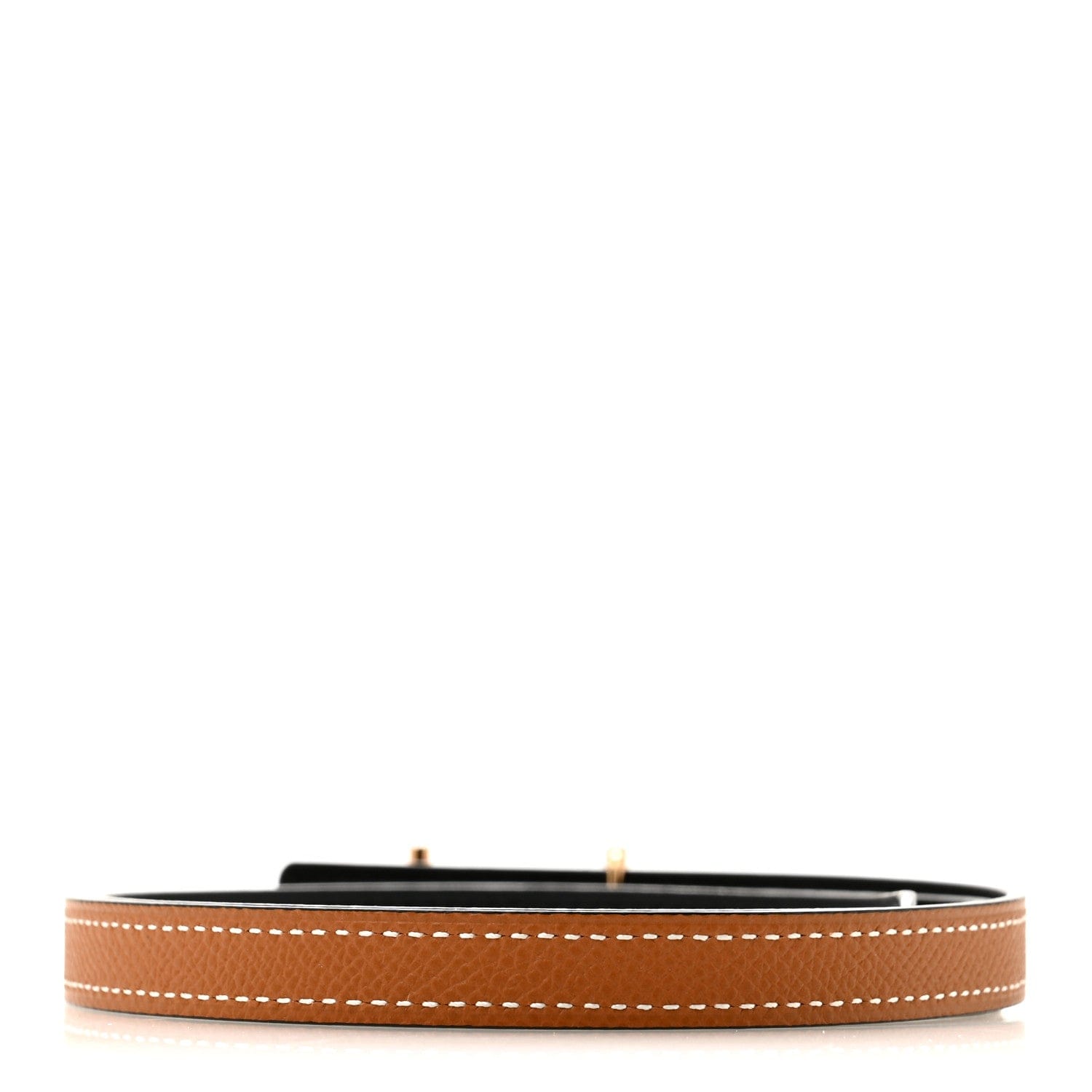 Hermes Swift Epsom 13 mm Ancre Belt 75 30 Black Gold