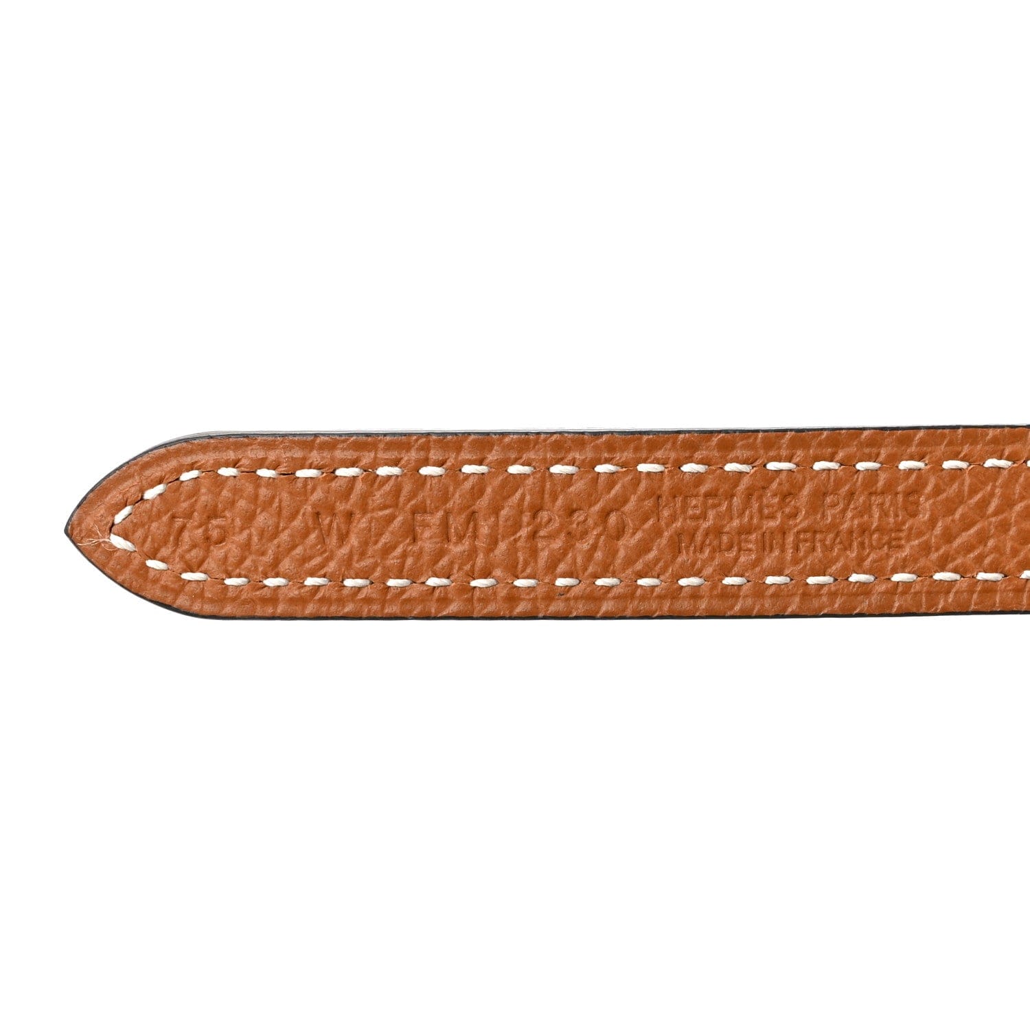 Hermes Swift Epsom 13 mm Ancre Belt 75 30 Black Gold