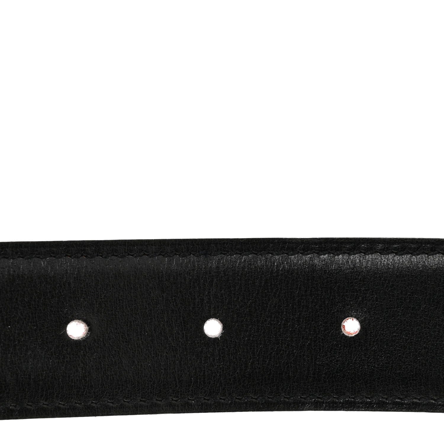 Hermes Box Courchevel 32 mm H Belt 70 28 Black Rouge Garance