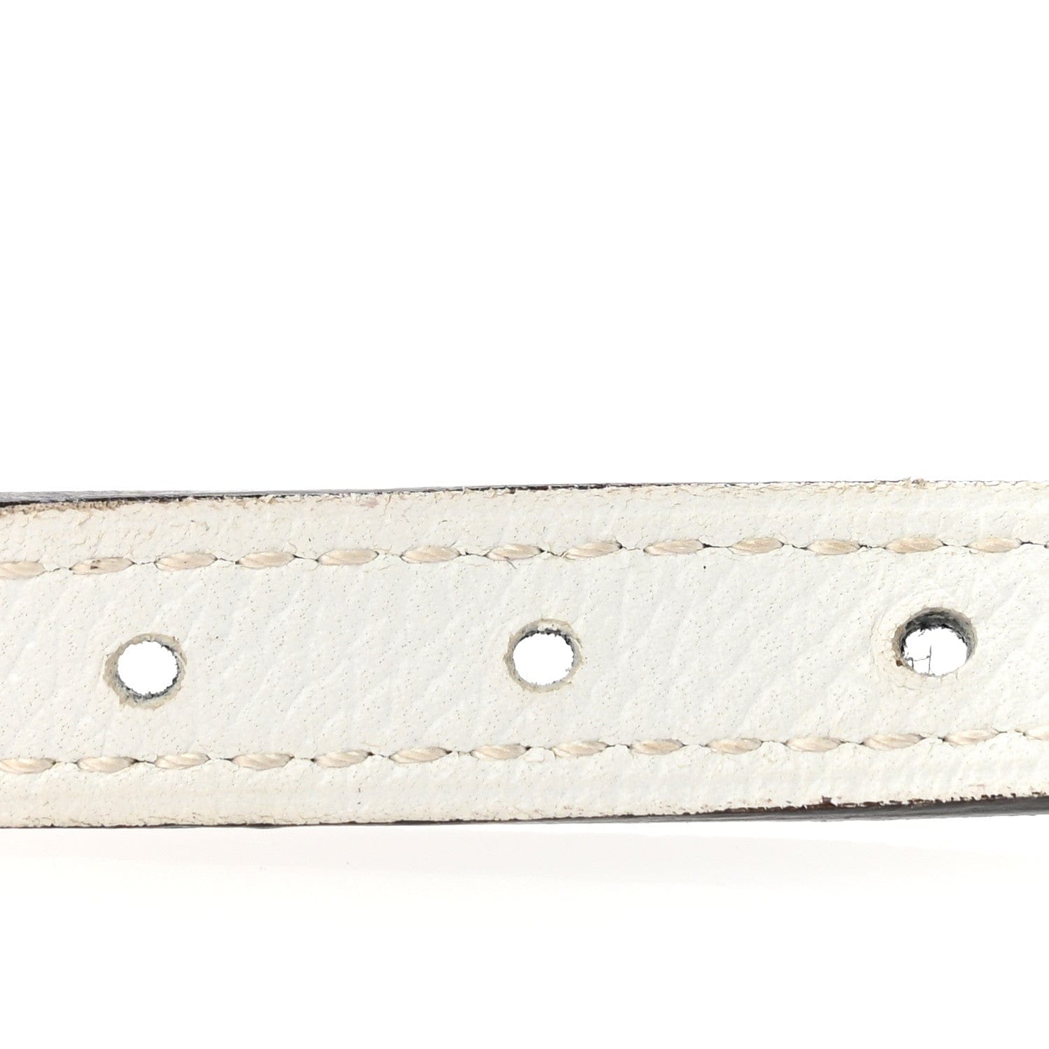 Hermes Epsom 13 mm Roulis Belt 80 White Colvert