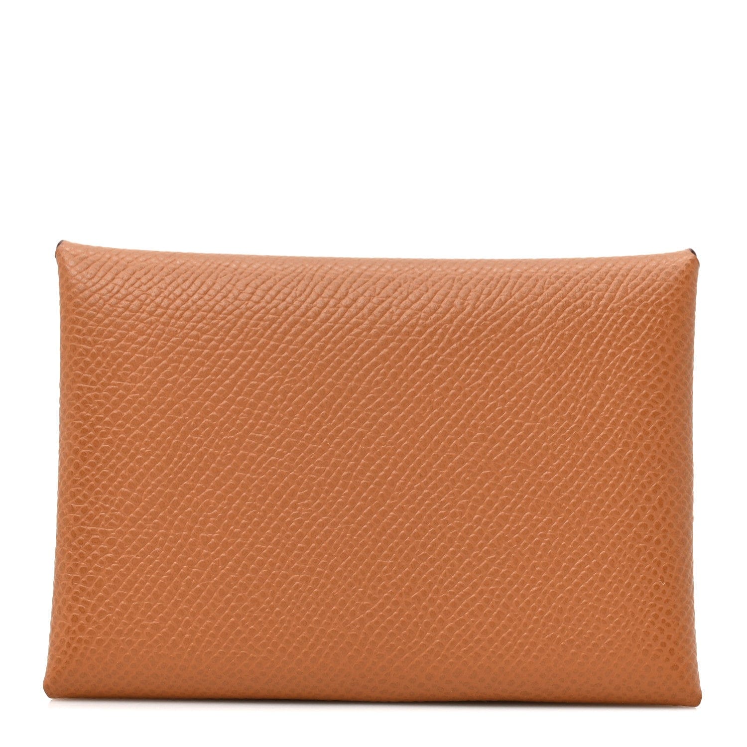 Hermes Epsom Calvi Duo Card Case Gold