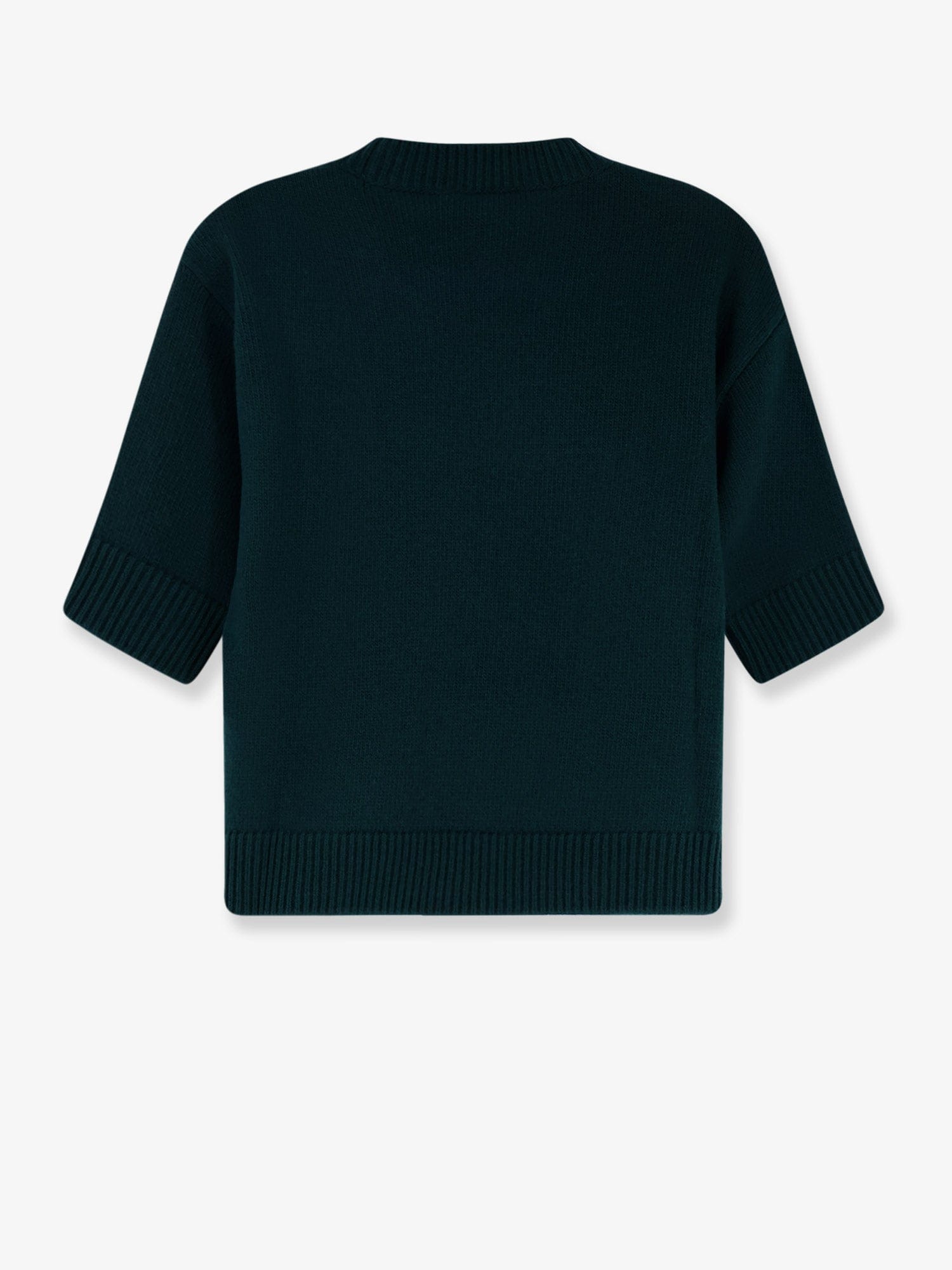 Gucci Wool sweater with frontal logo embroidery