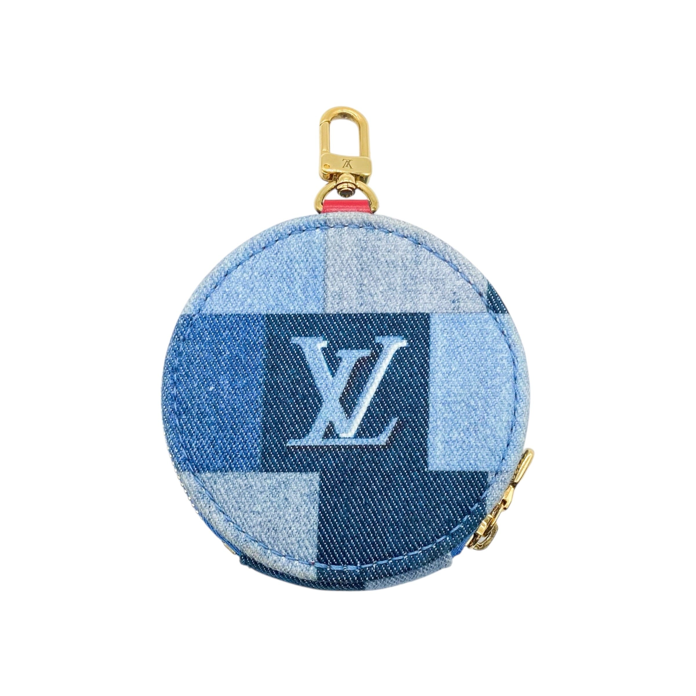 Louis Vuitton Denim Patchwork Pochette