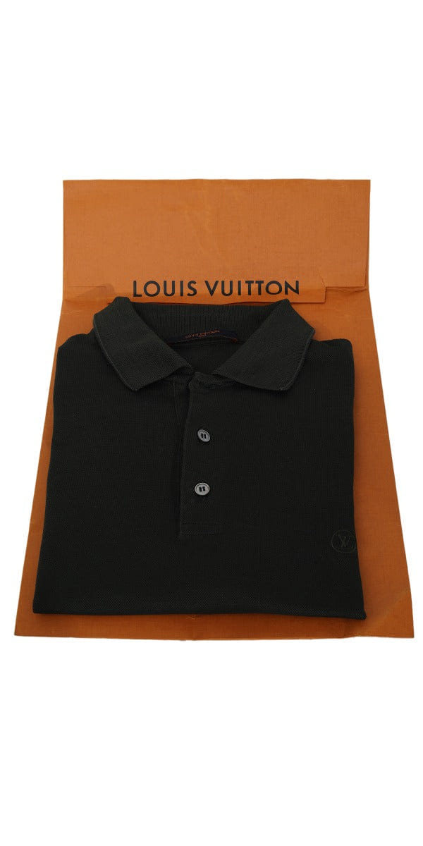 Louis Vuitton Size S Military Green Polo T - Shirt