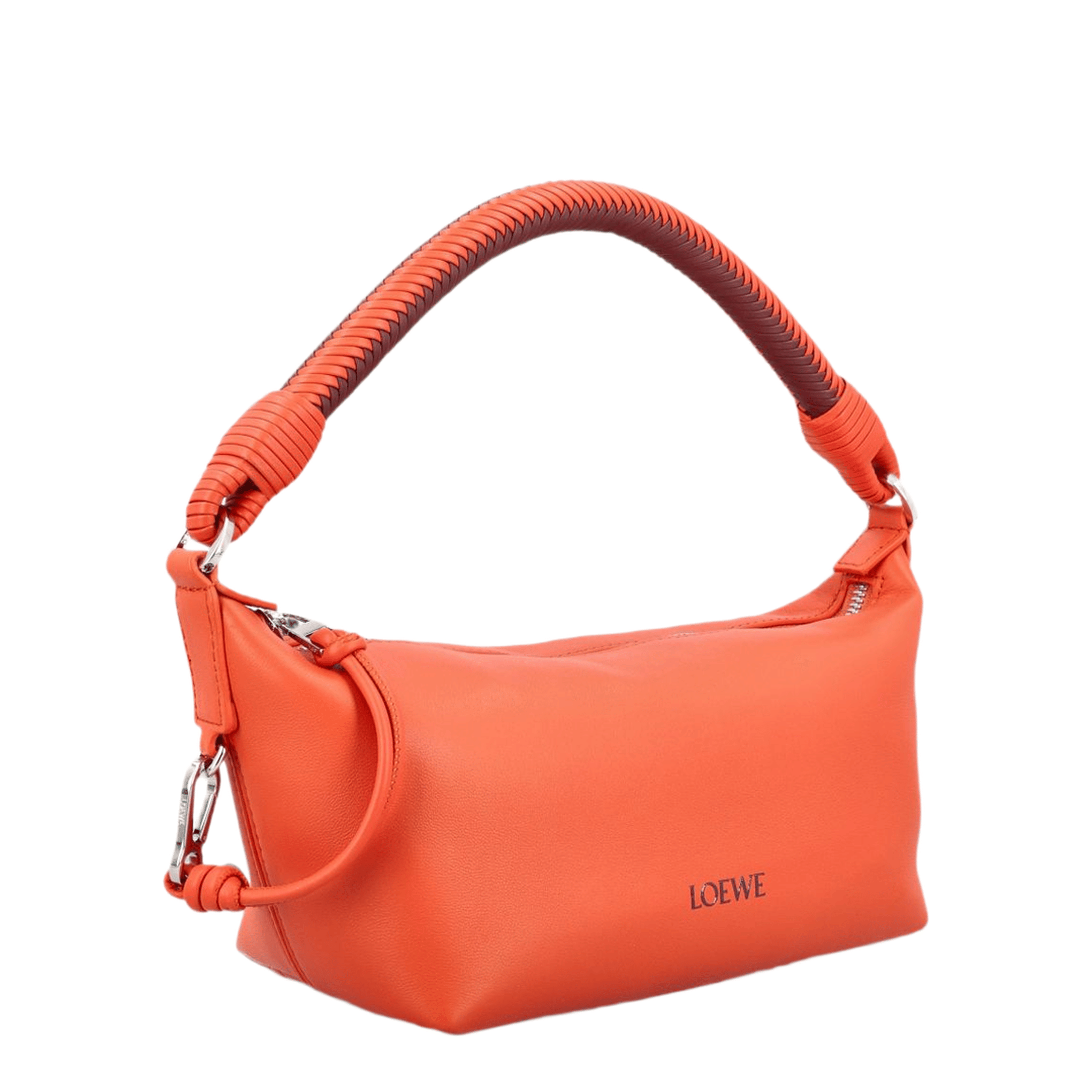 Loewe Nappa Lambskin Pouch - Sunrise Orange