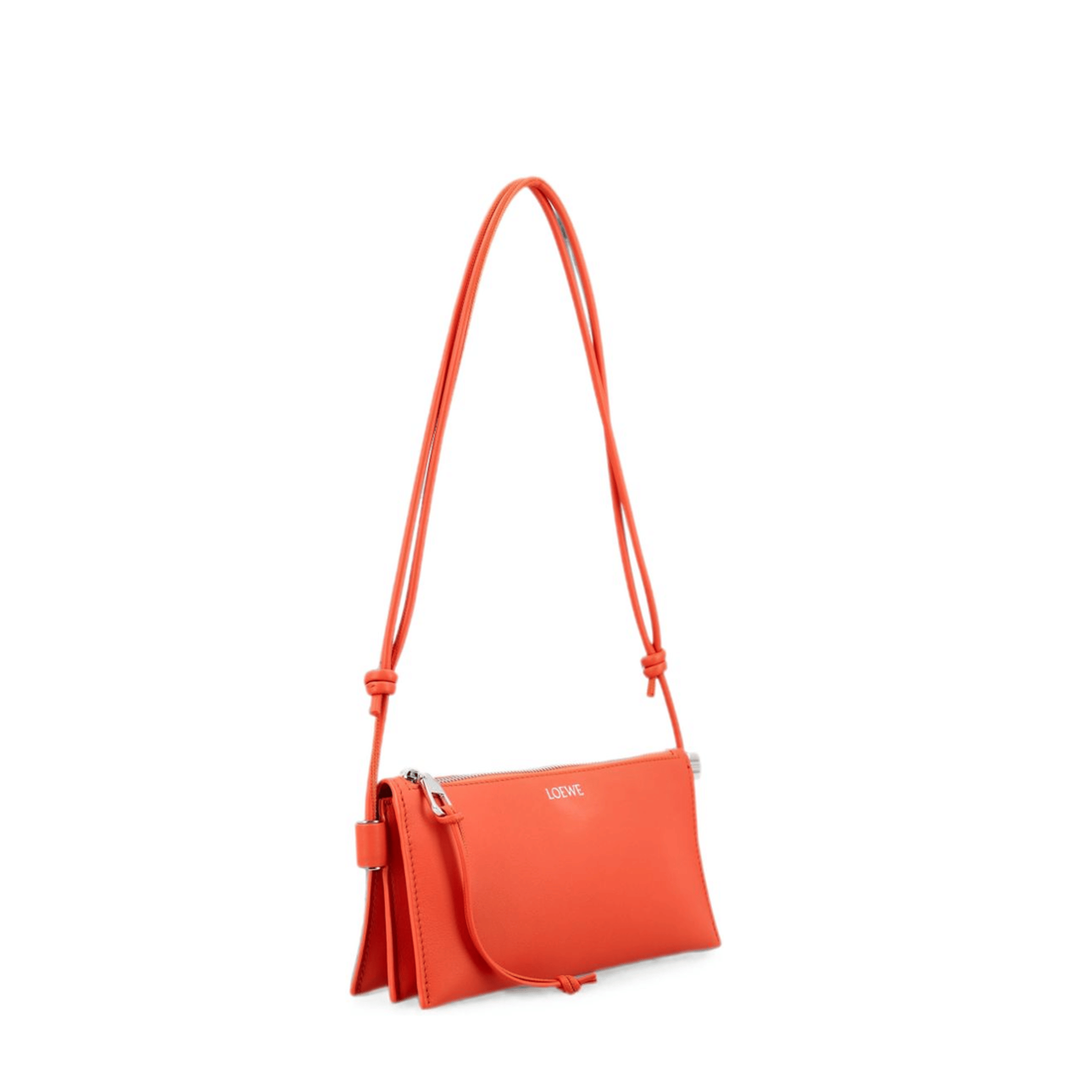 Loewe Joya Pouch Nappa Calfskin - Sunrise Orange