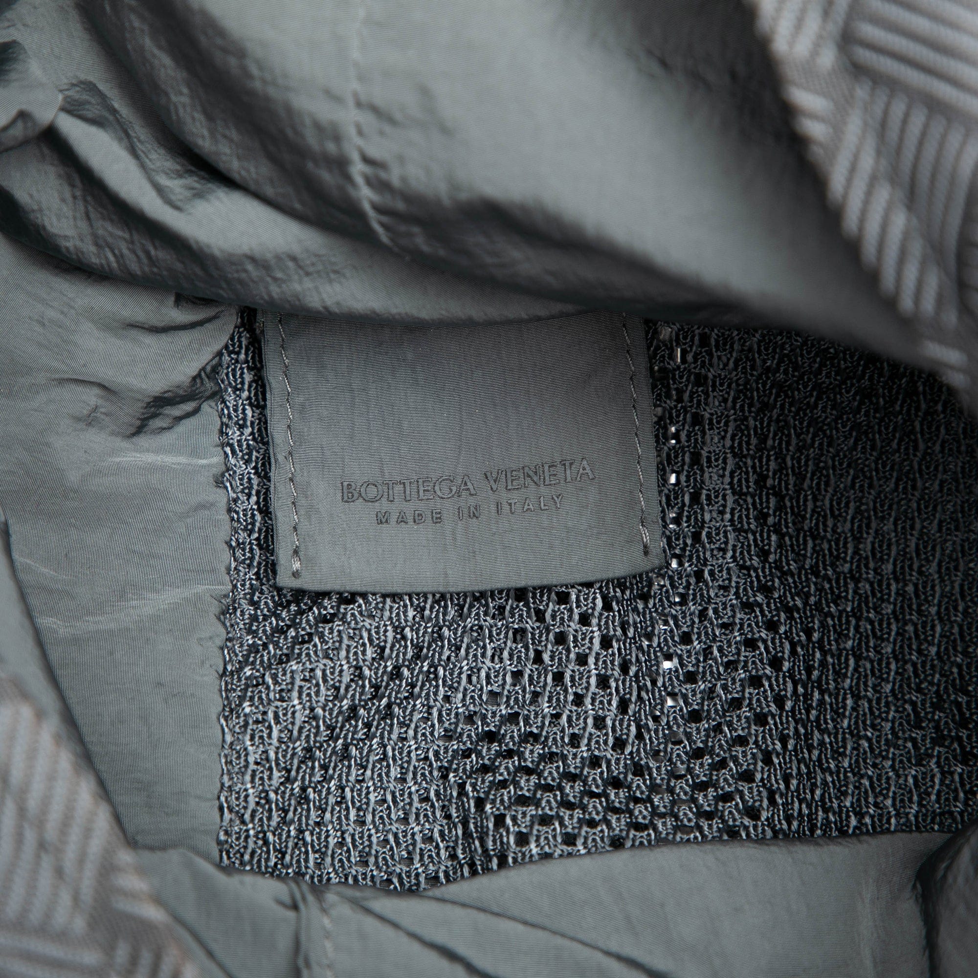 Bottega Veneta Nylon Intrecciato Trekking Shoulder Bag