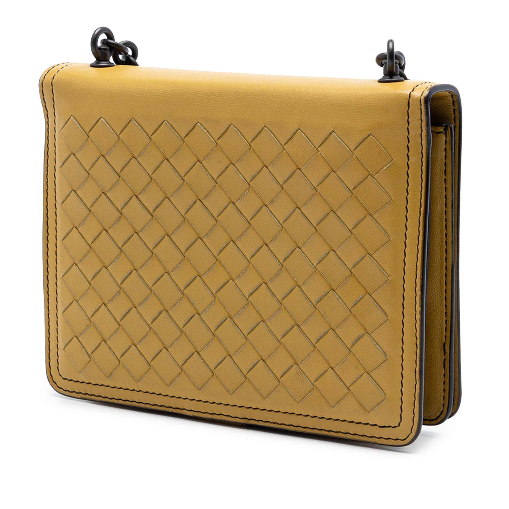 Bottega Veneta Small Nappa Intrecciato Runway Shoulder Bag