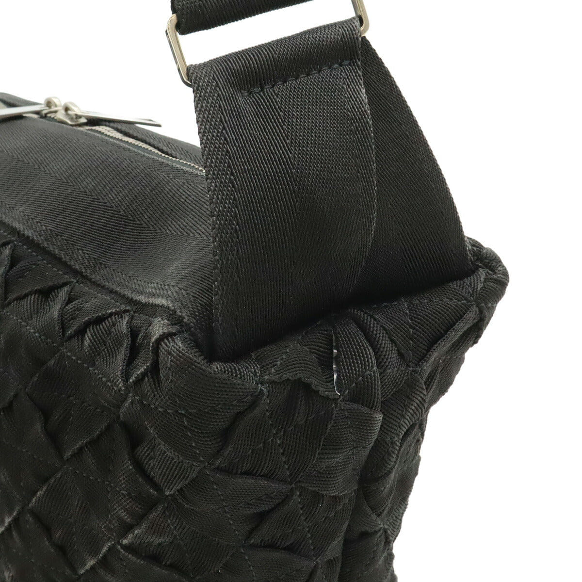 Bottega Veneta Intrecciato Canvas Shoulder Bag