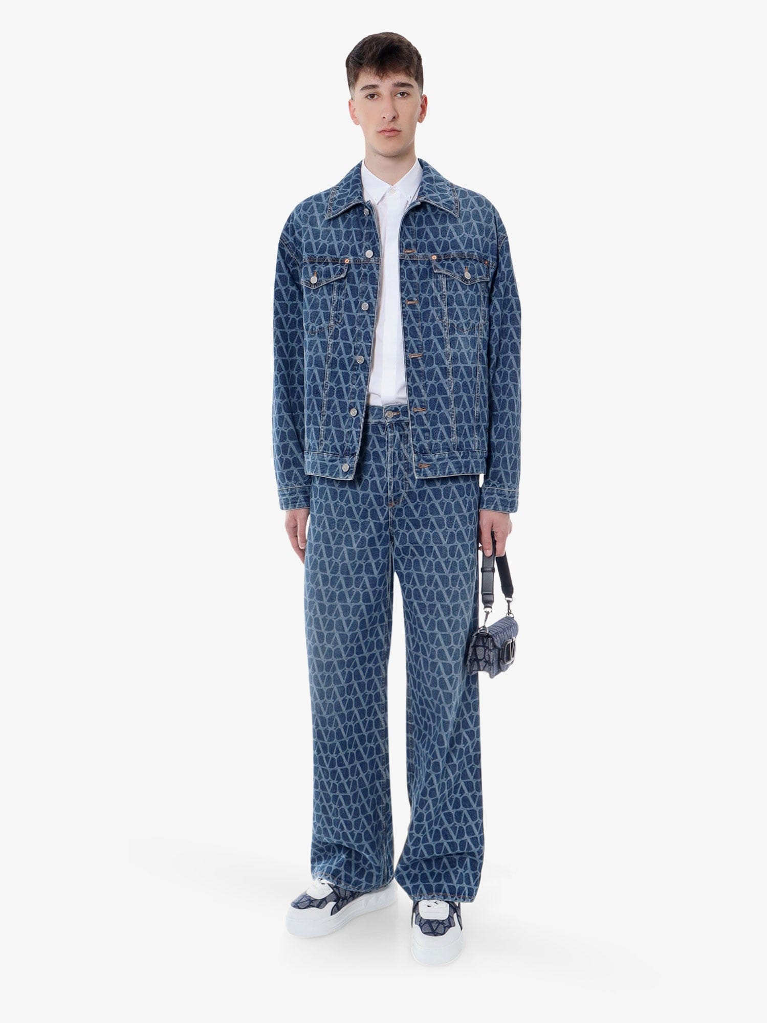 Valentino Cotton shirt with rockstud untitled studs