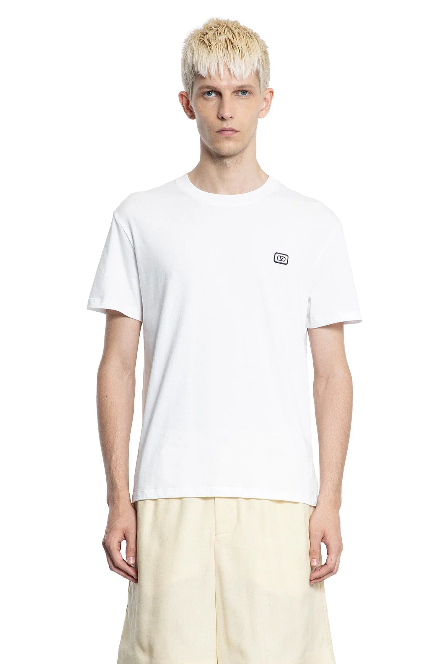 Valentino VLogo Patch T - Shirt