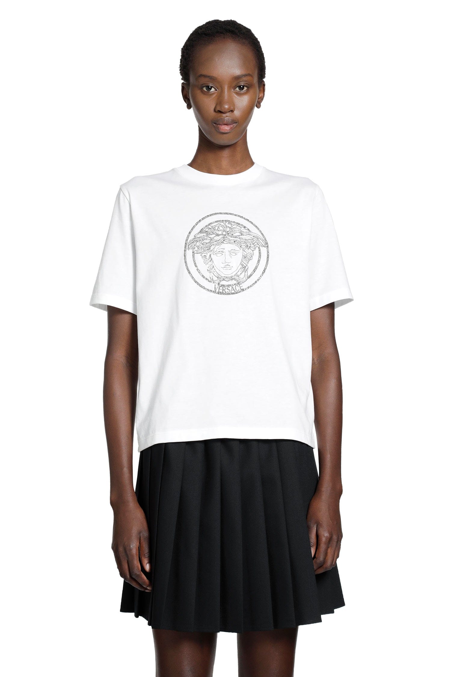 Versace Medusa Cotton T - Shirt