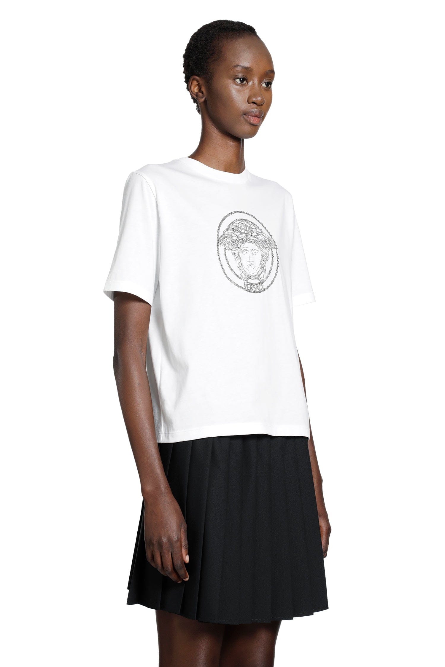 Versace Medusa Cotton T - Shirt