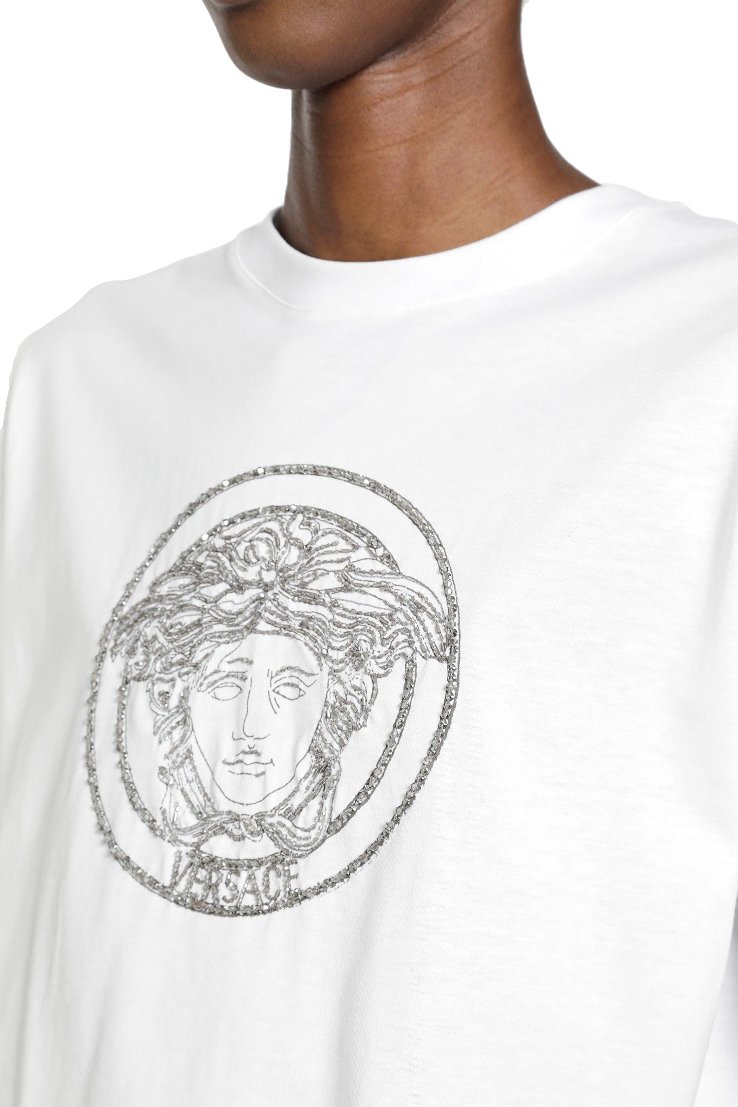 Versace Medusa Cotton T - Shirt