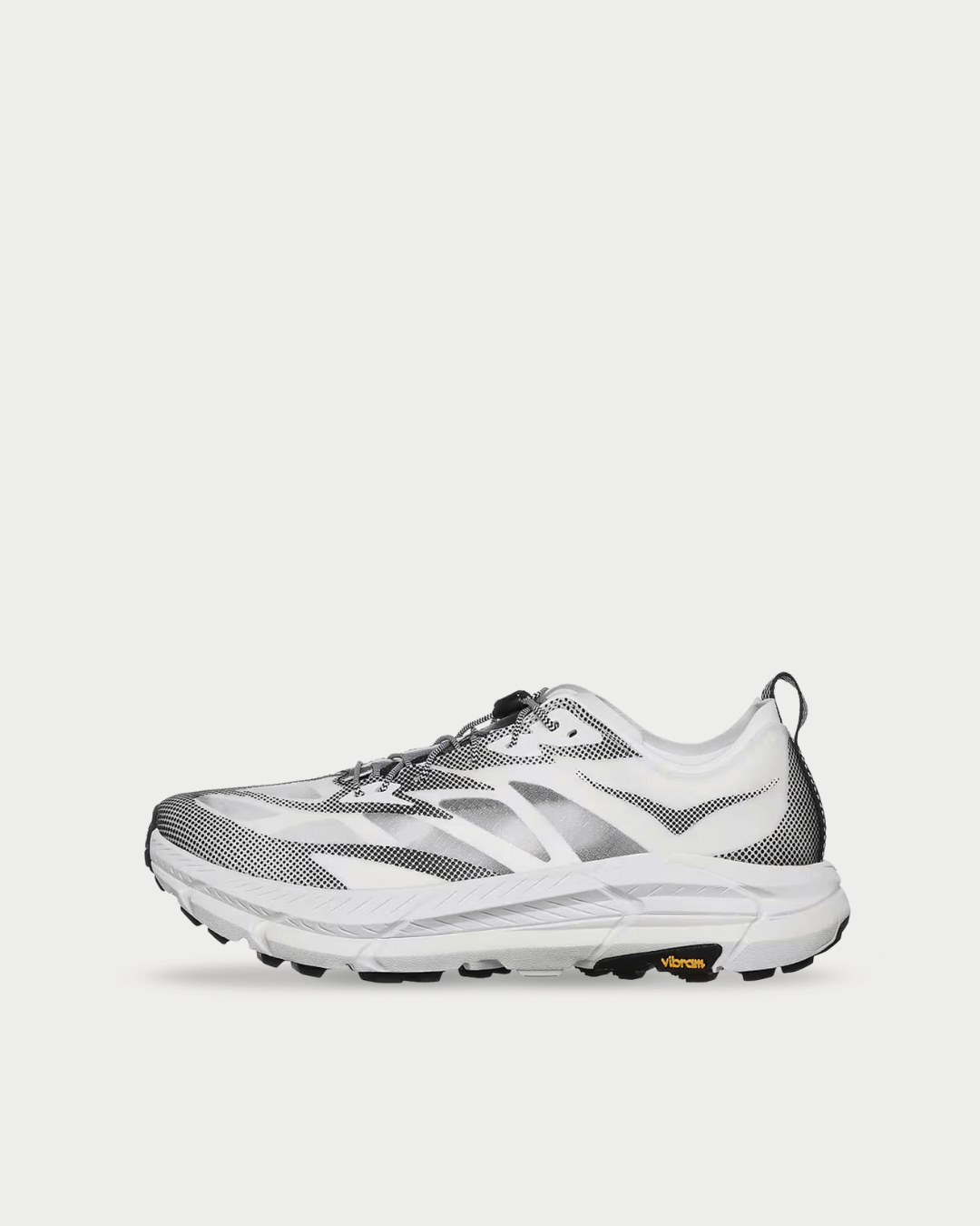 Hoka Mafate Speed 4 Lite Stealth/Tech - White / Black
