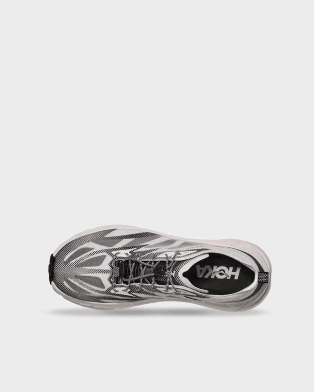 Hoka Mafate Speed 4 Lite Stealth/Tech - White / Black