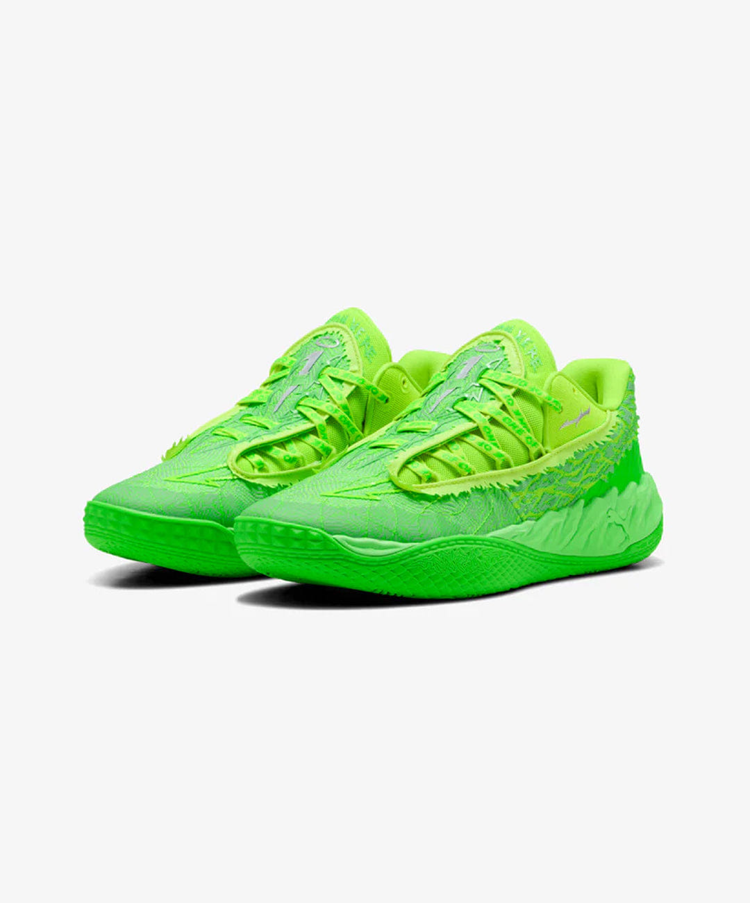 PUMA | MB.05 LO FLOURISH { FLURO GREEN PES/ FLURO YELLOW PES