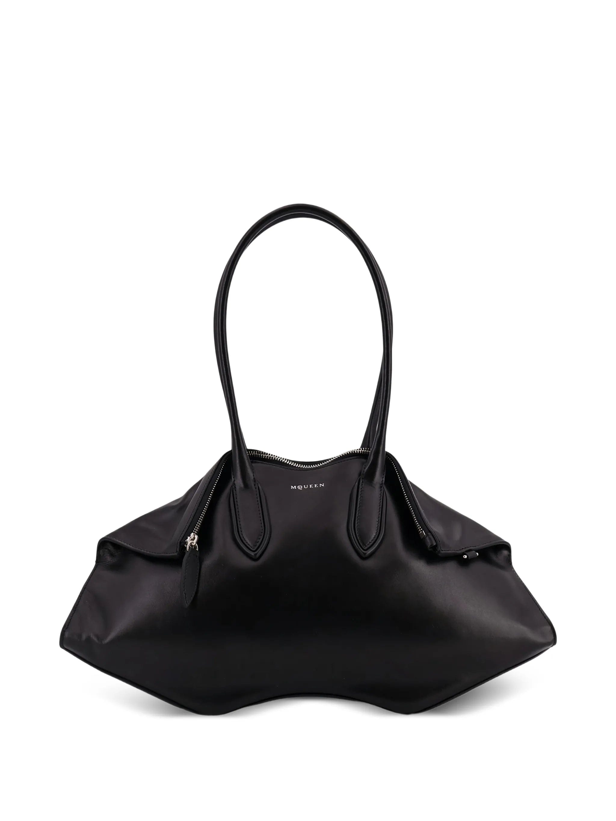 Alexander McQueen Manta studded leather shoulder bag