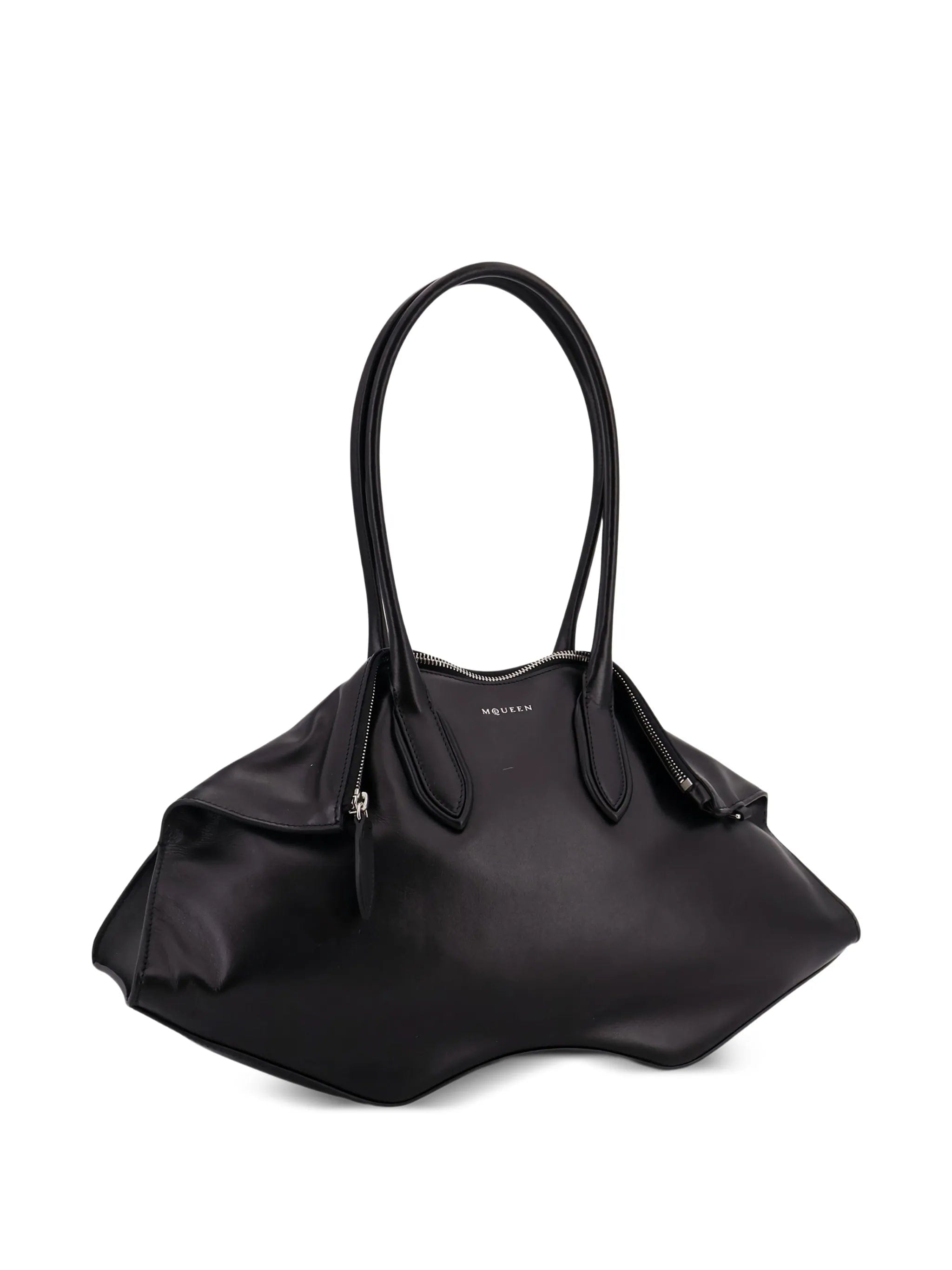Alexander McQueen Manta studded leather shoulder bag
