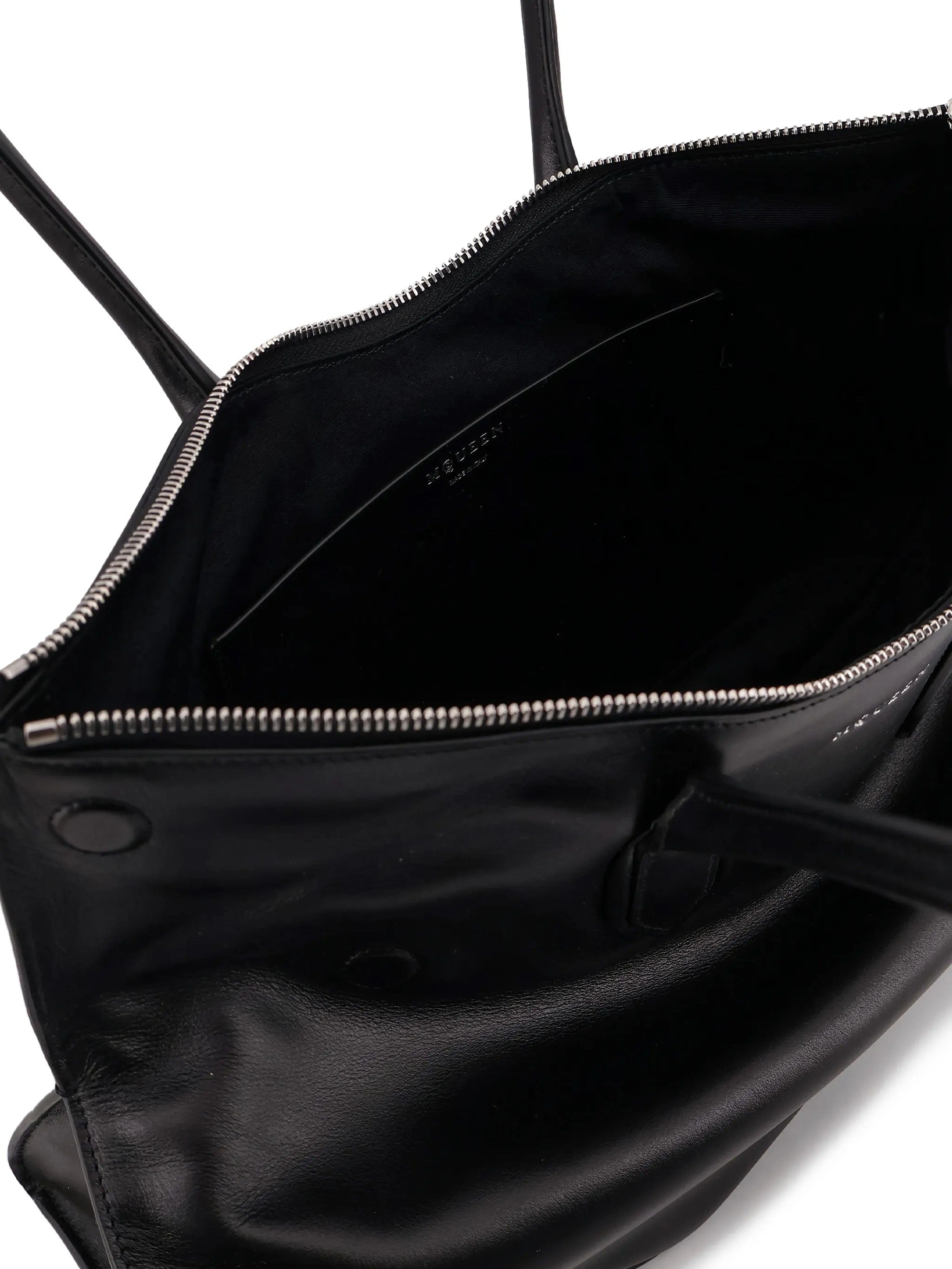Alexander McQueen Manta studded leather shoulder bag