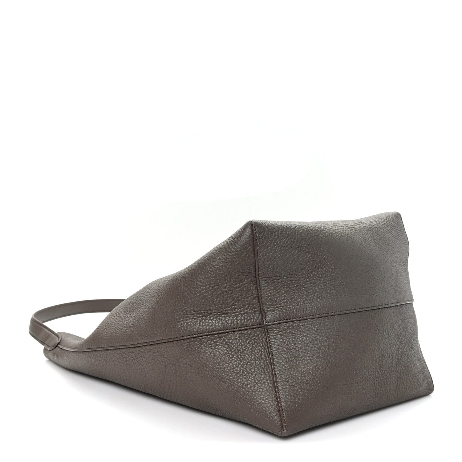 The Row Grained Calfskin Large N/S Park Tote Elephant