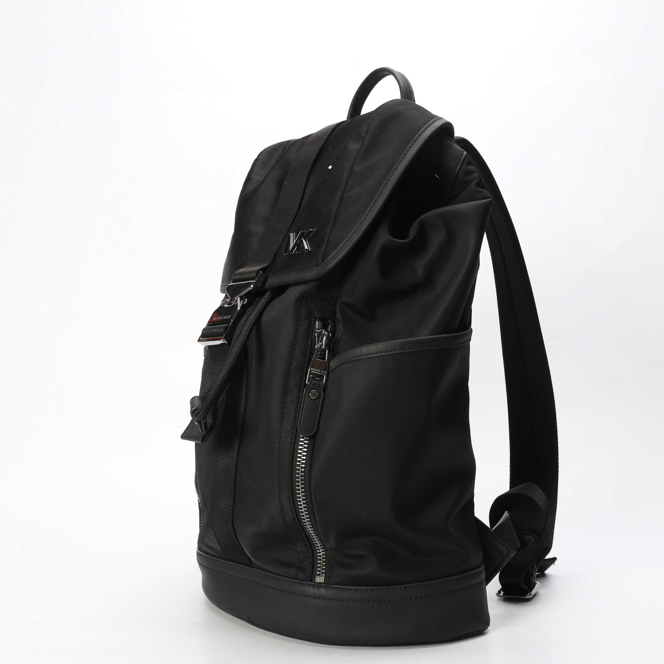 Michael Kors black Aviator Backpack