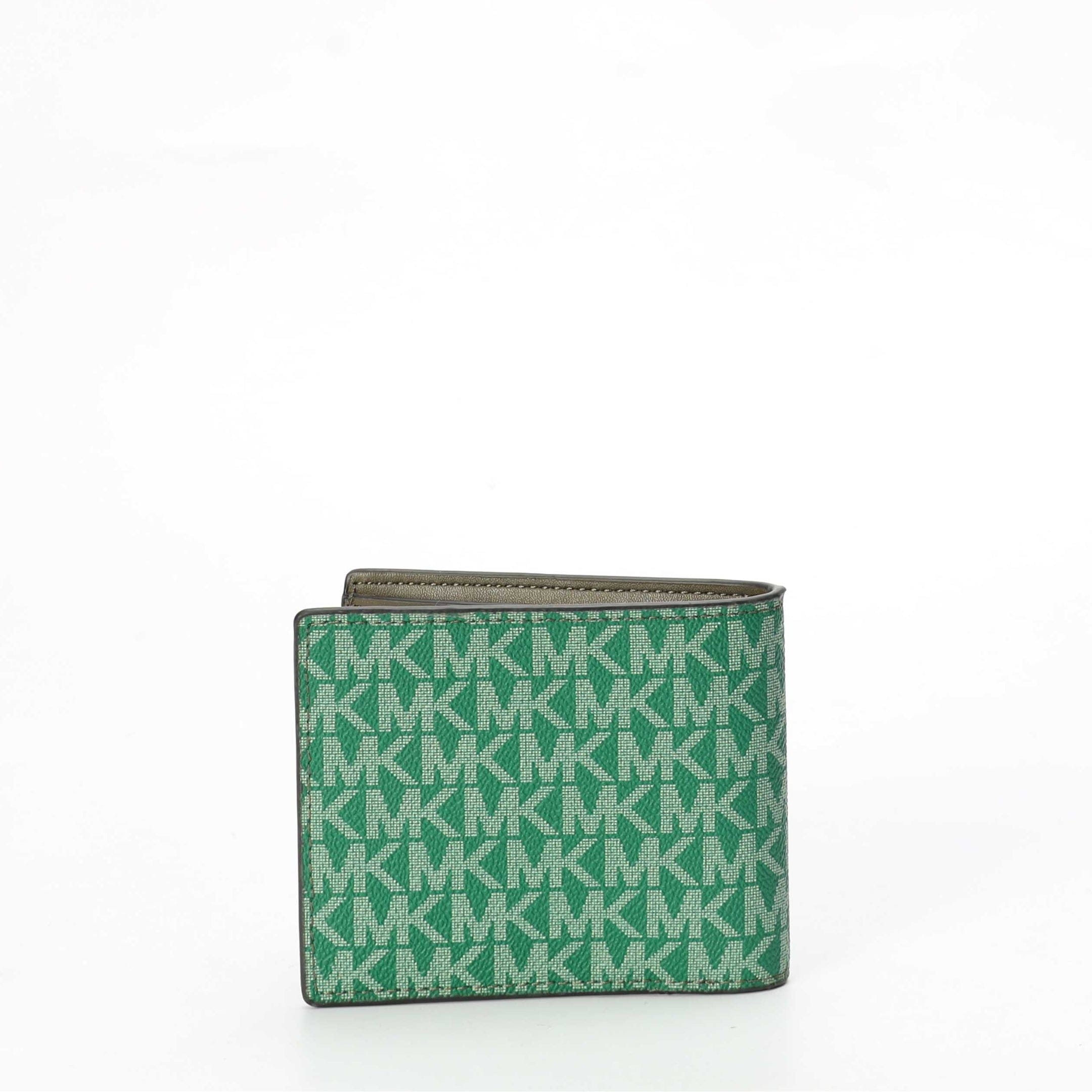 Michael Kors Hudson Green Logo Billfold Wallet