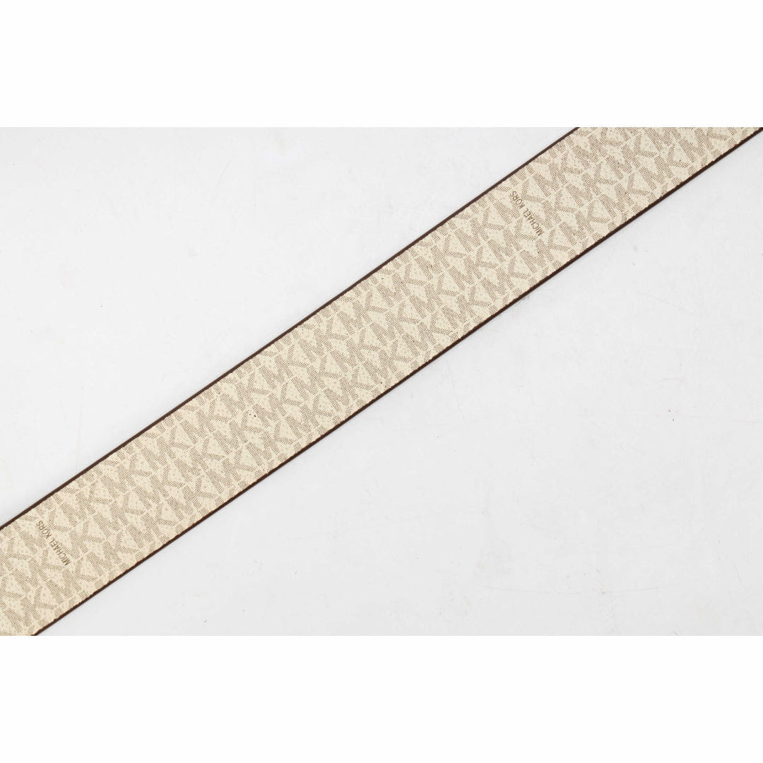 Michael Kors Vanilla Logo Reversible Belt