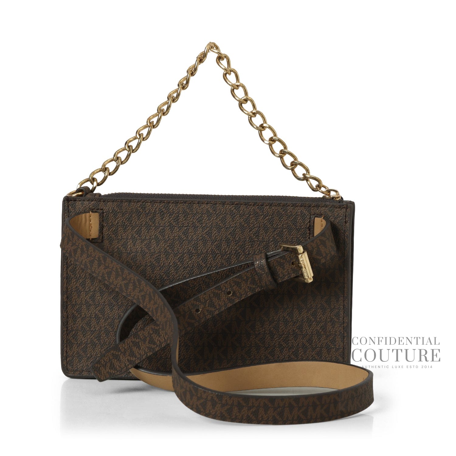 Michael Kors MK Monogram Signature Fannypack - XL