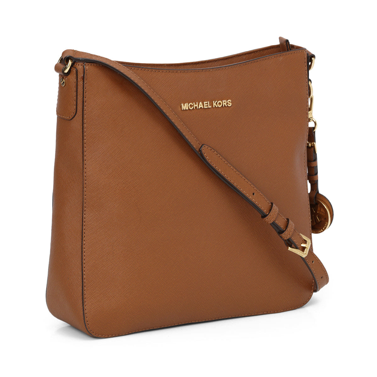 Michael Kors Tan Jet Set Travel Large Messenger Bag