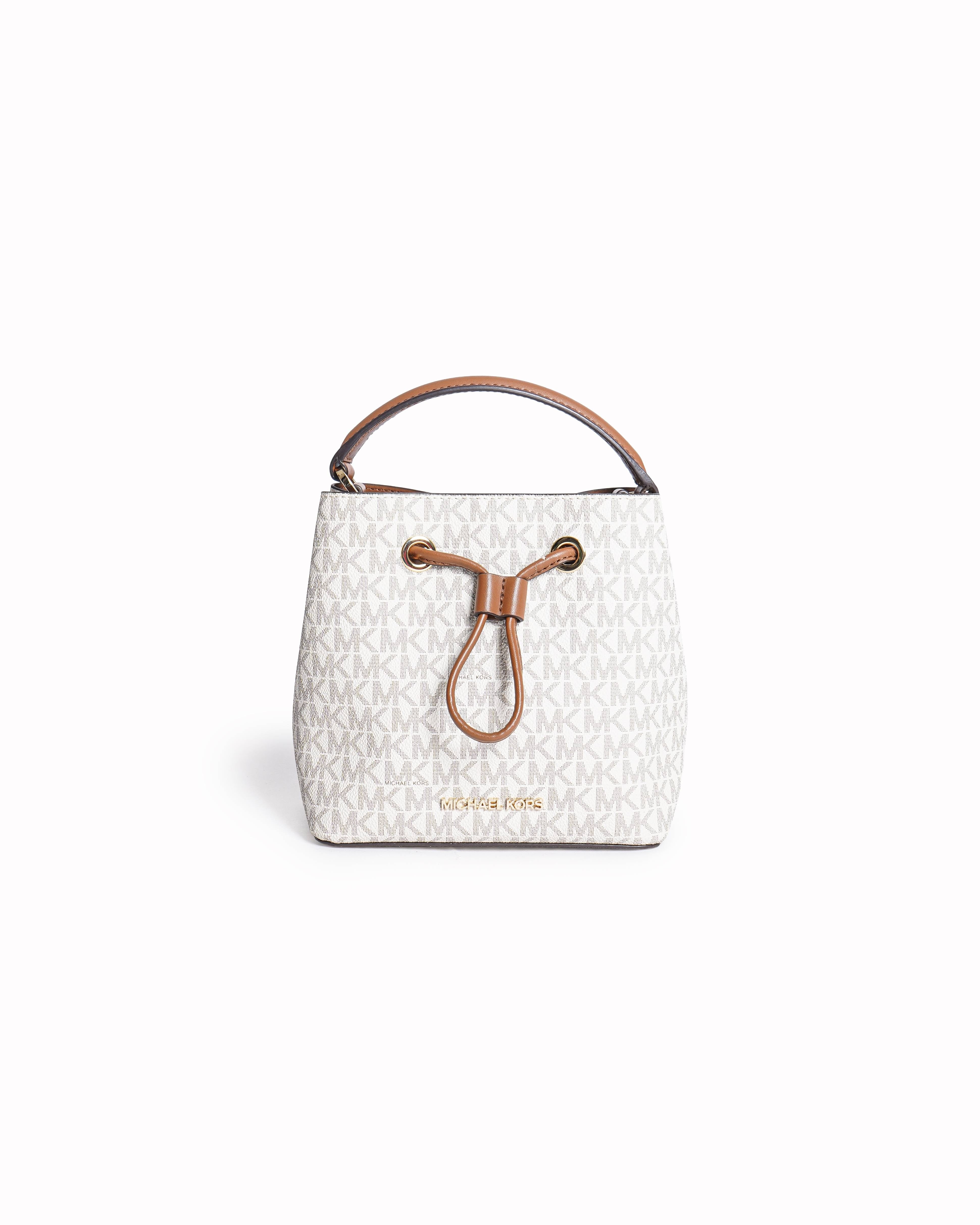 Michael Kors Suri Medium Monogram Bucket Messenger Bag