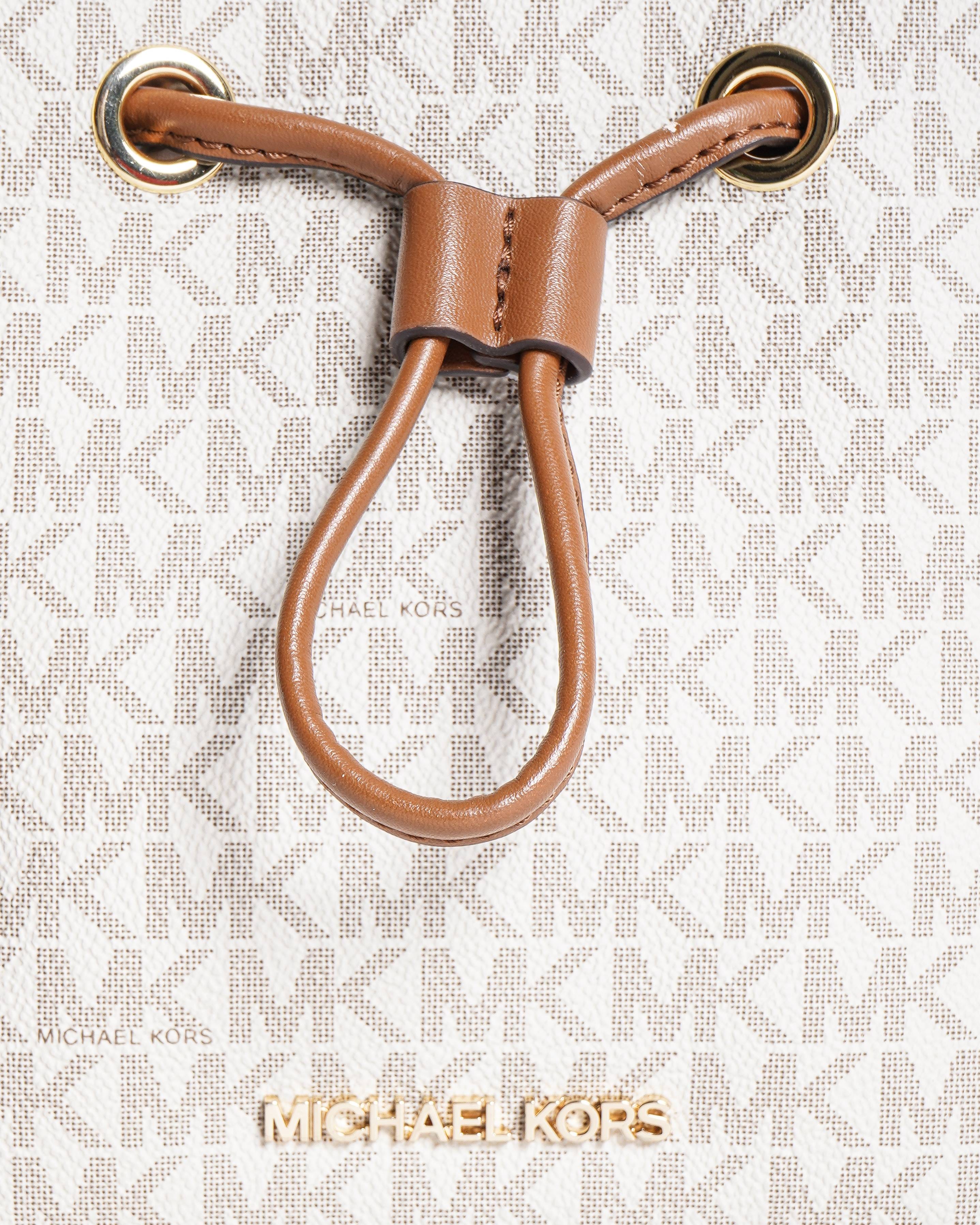 Michael Kors Suri Medium Monogram Bucket Messenger Bag