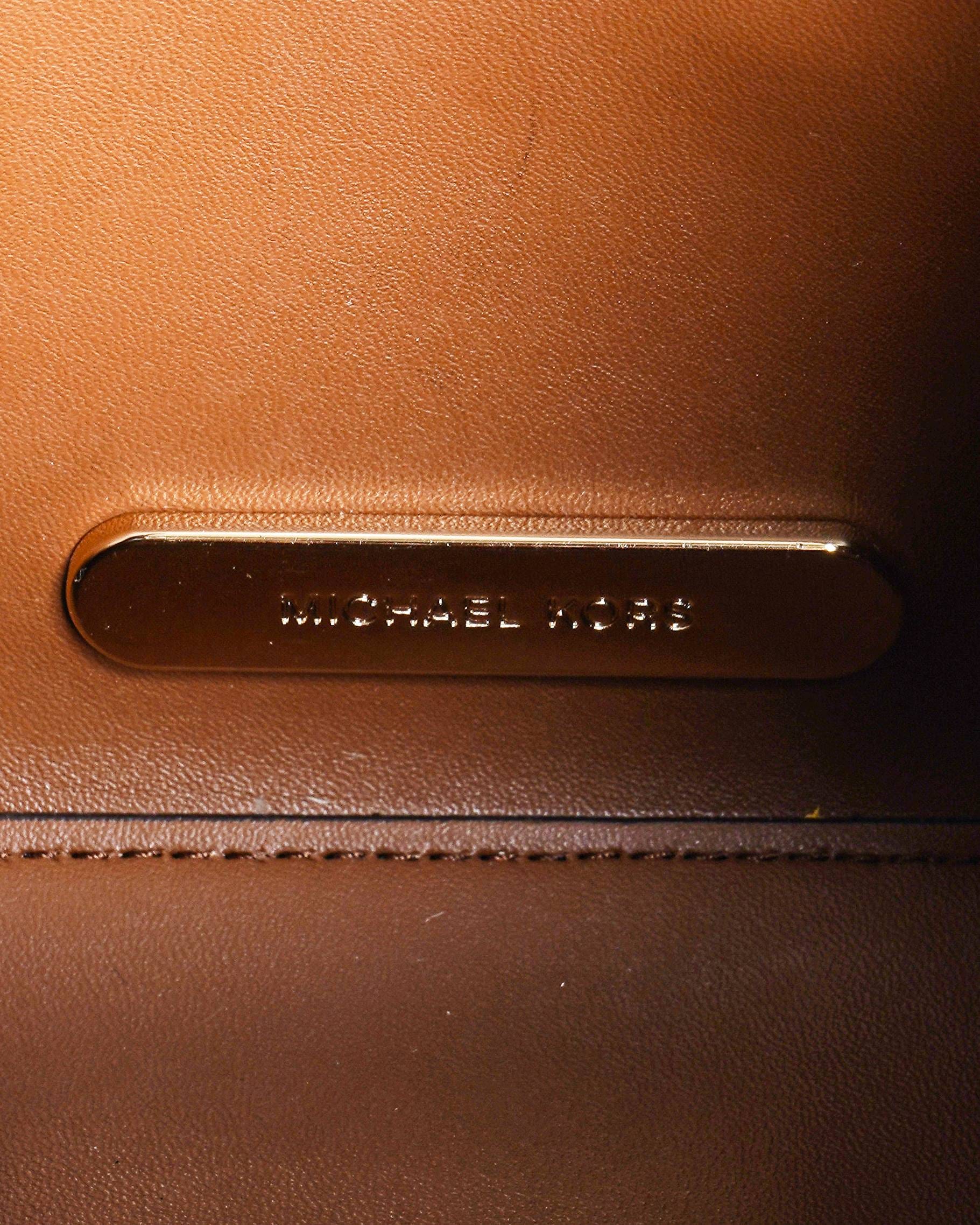 Michael Kors Suri Medium Monogram Bucket Messenger Bag
