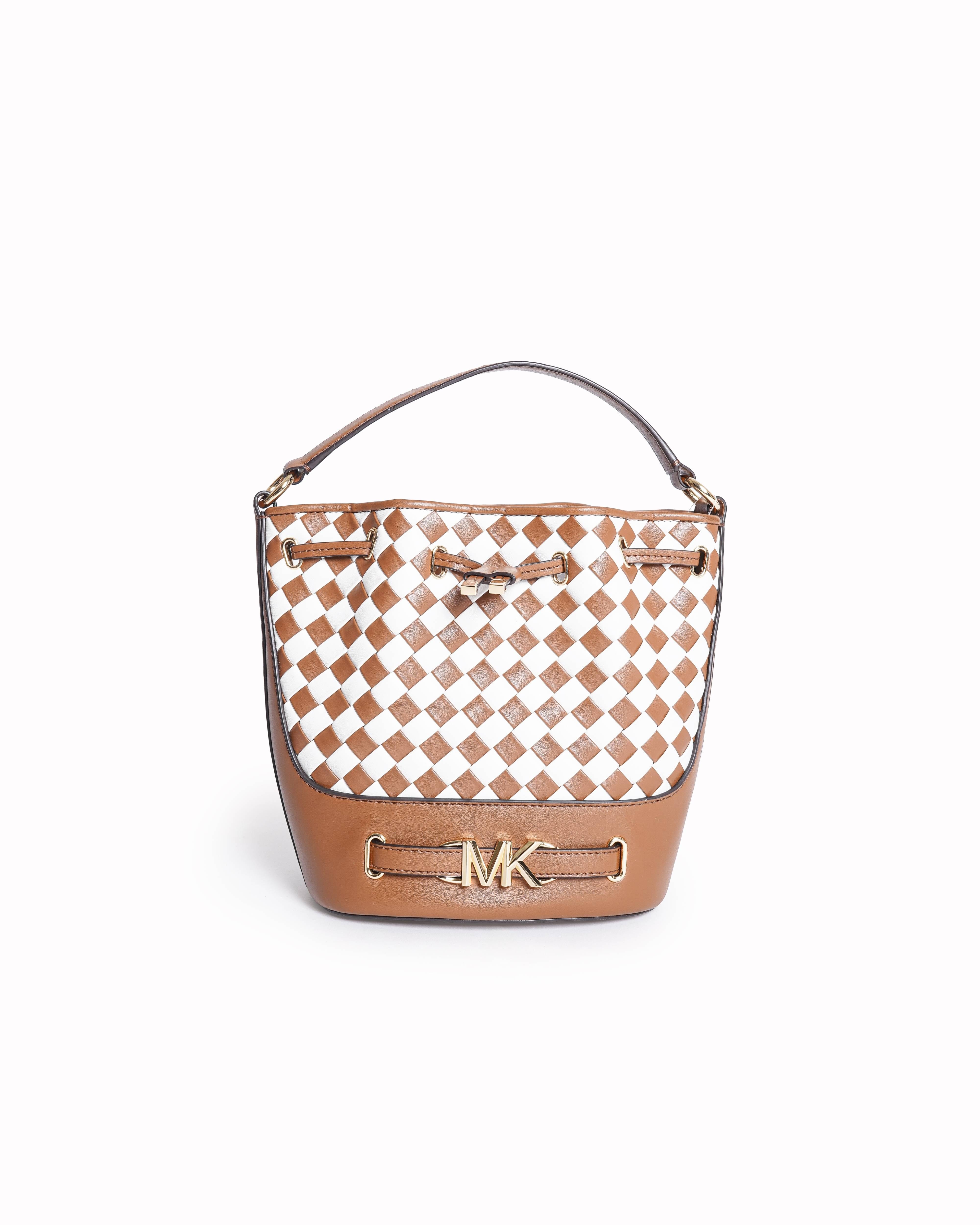 Michael Kors Reed Medium Belted Bucket Messenger Bag