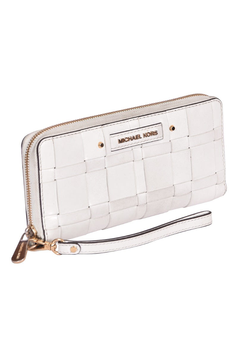 Michael Kors Basket Weave Wallet