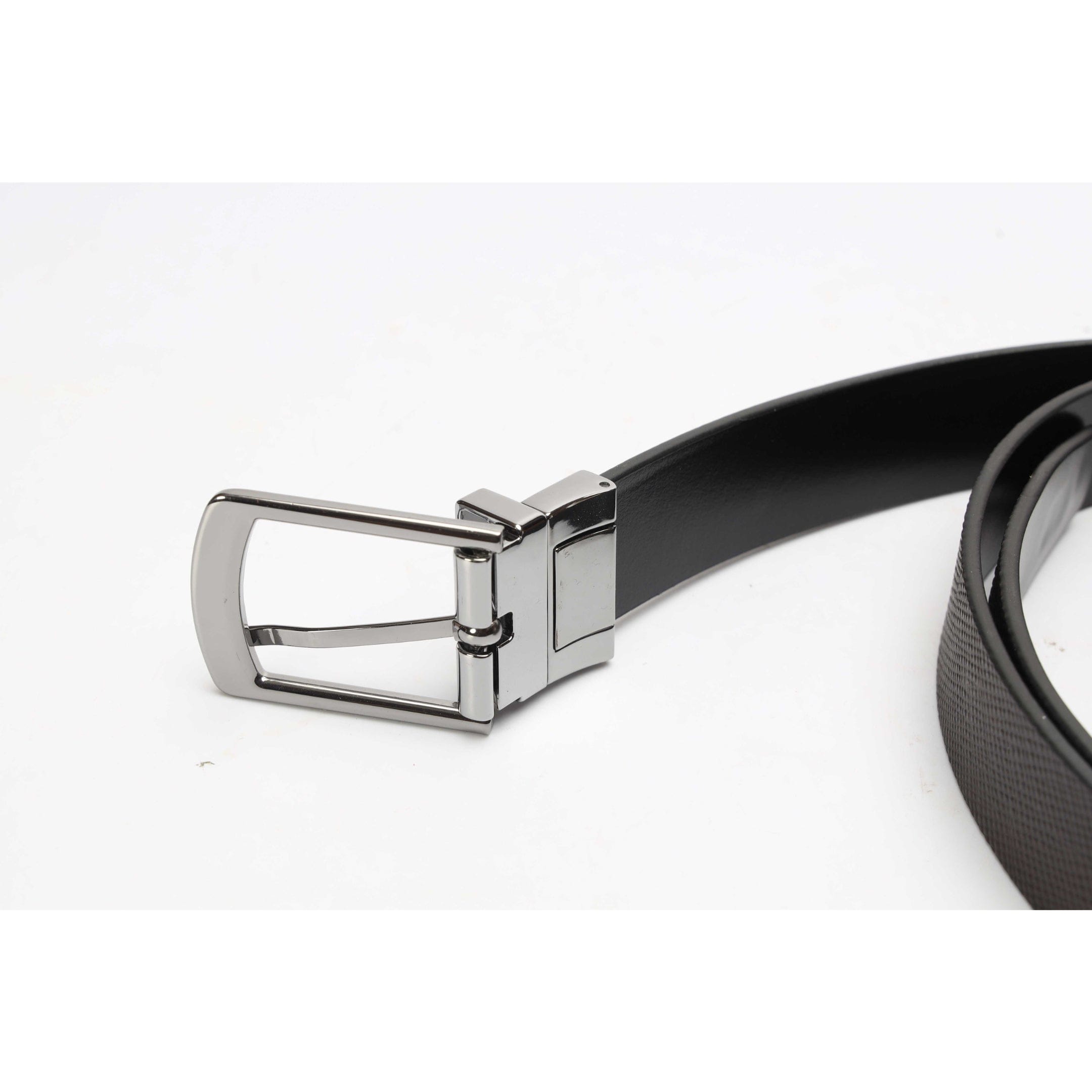 Michael Kors Black MK Buckle Belt