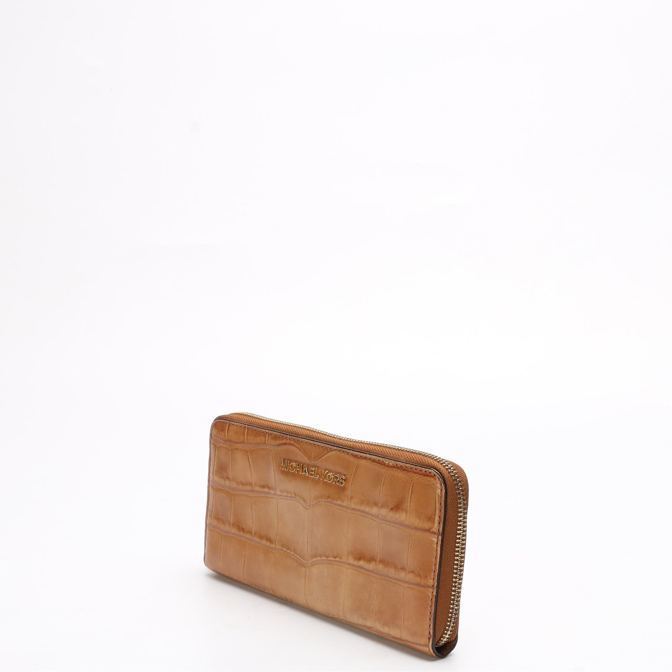 Michael Kors Crocodile Embossed Continental Wallet