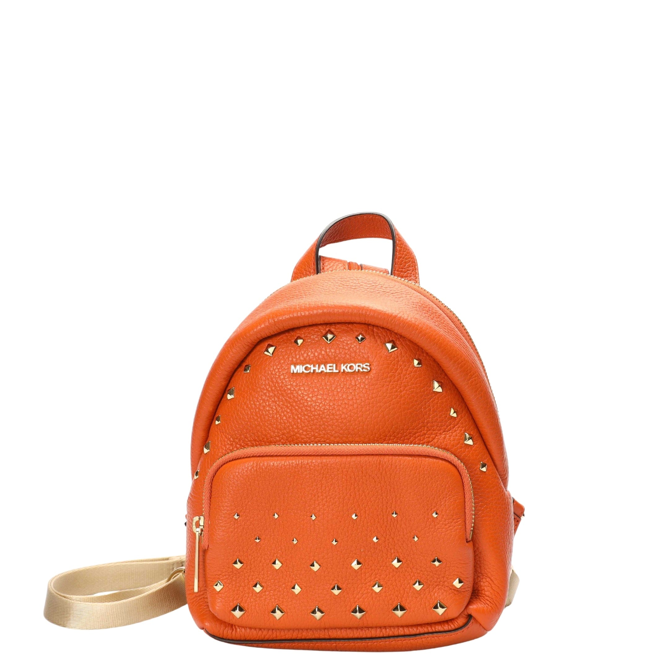 Michael Kors Erin Orange Backpack