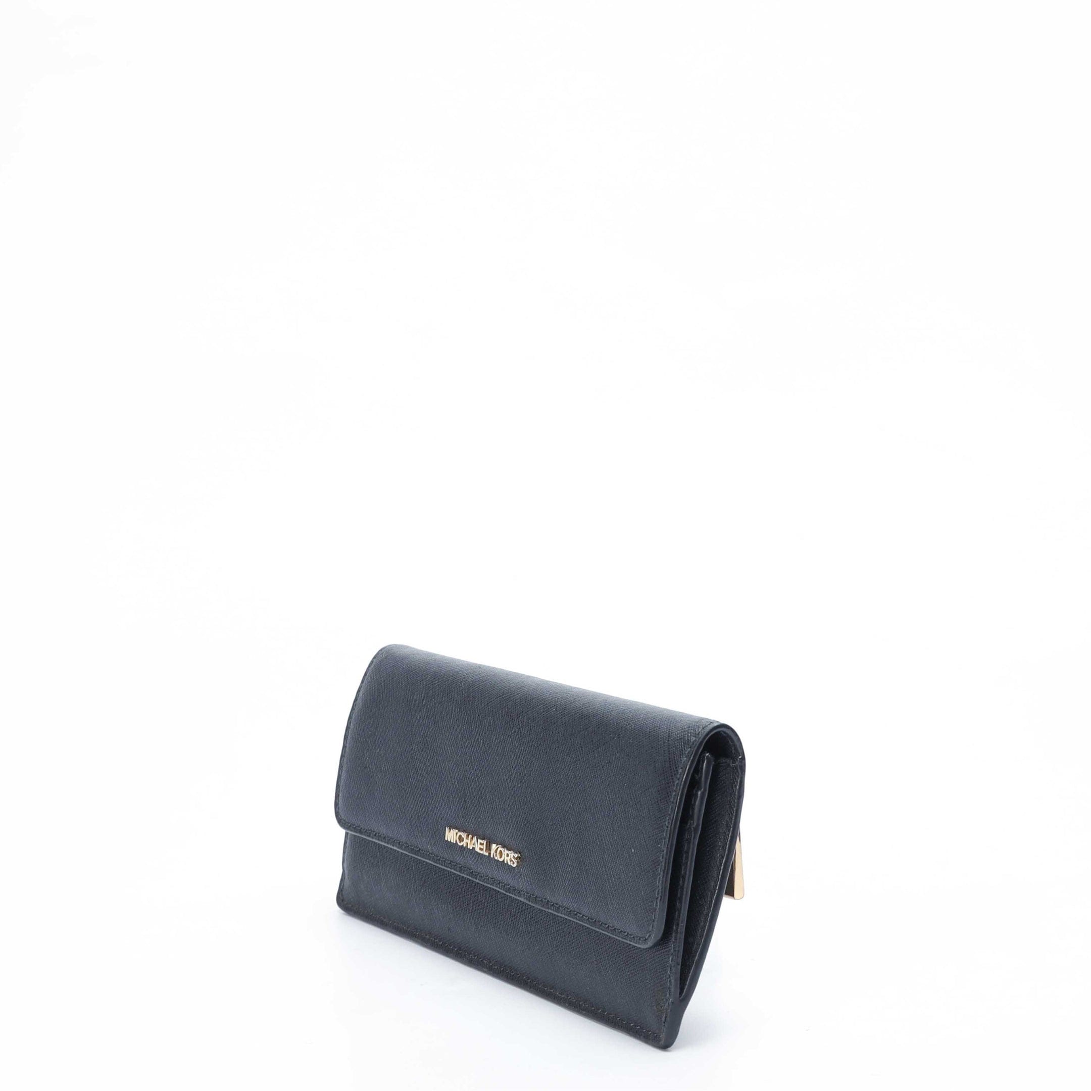 Michael Kors Jet Set Travel Blue Wallet