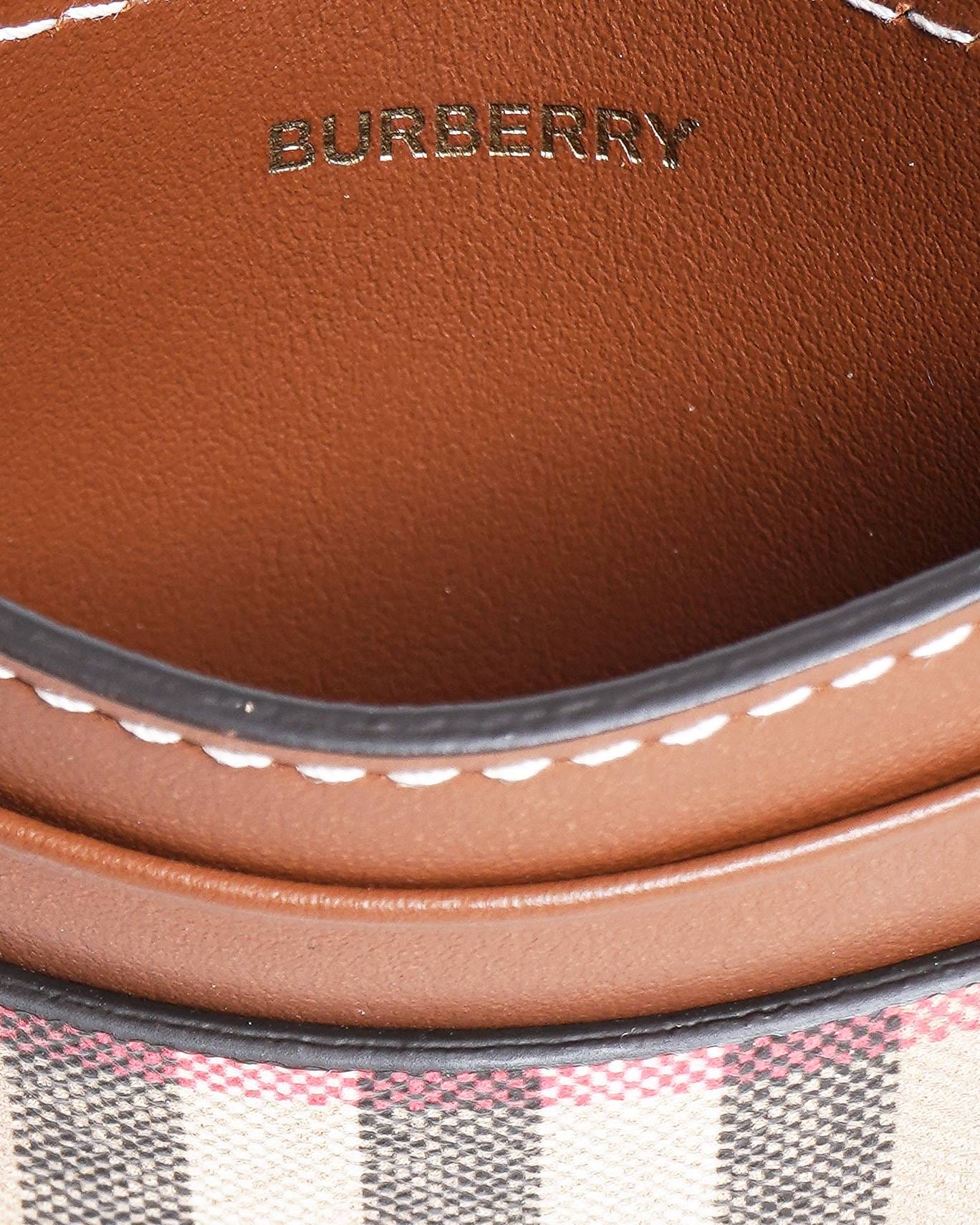 Burberry Vintage Check and Leather Card Case