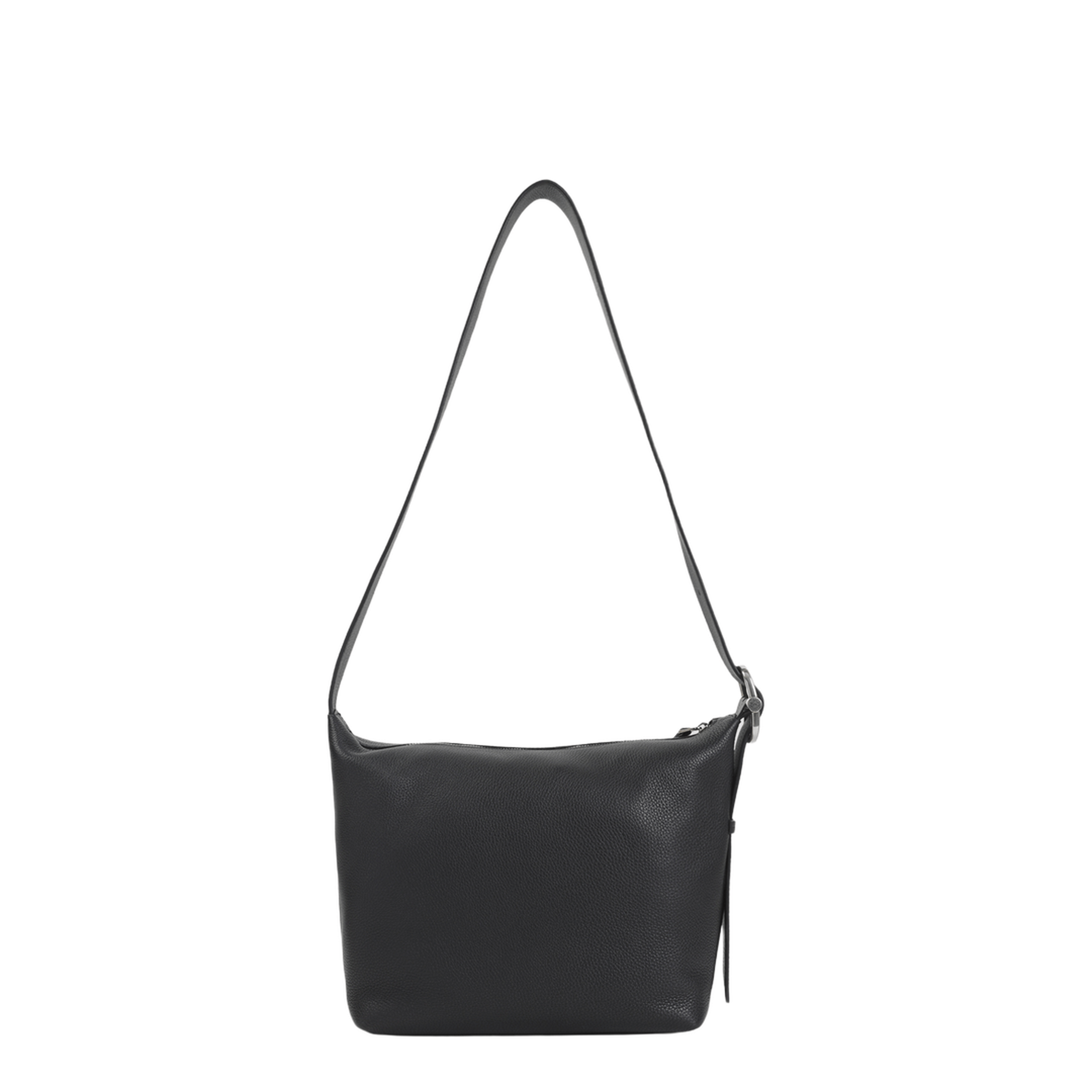 Loewe Loop Calfskin Hobo Bag - Black