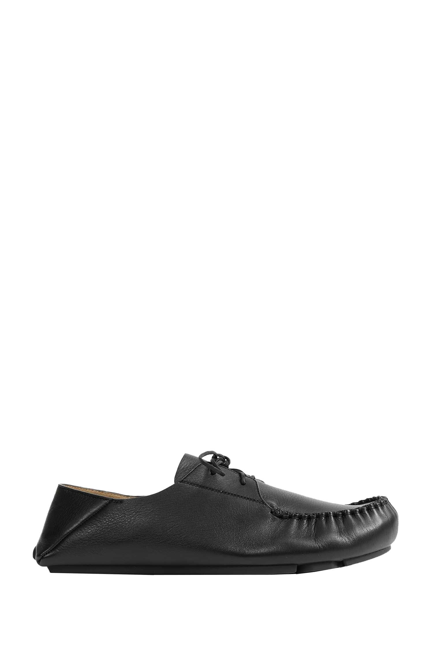 Loewe Soft Calfskin Rambla Boat Shoes